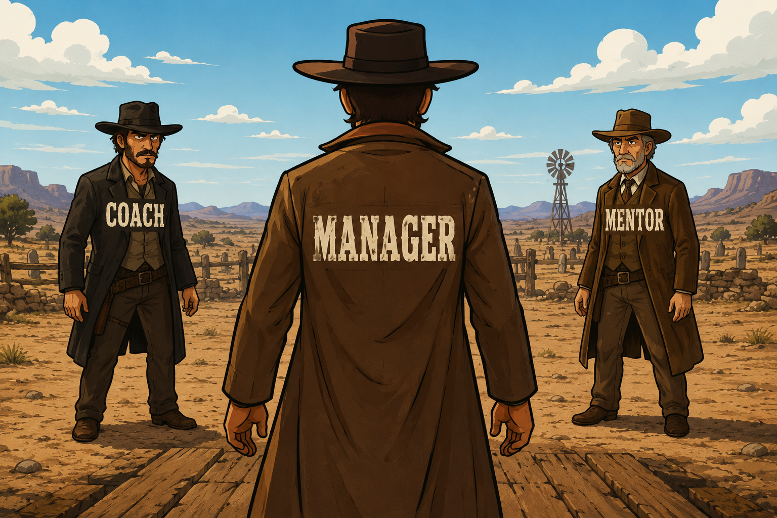 The Good, the Coach, and the Mentor