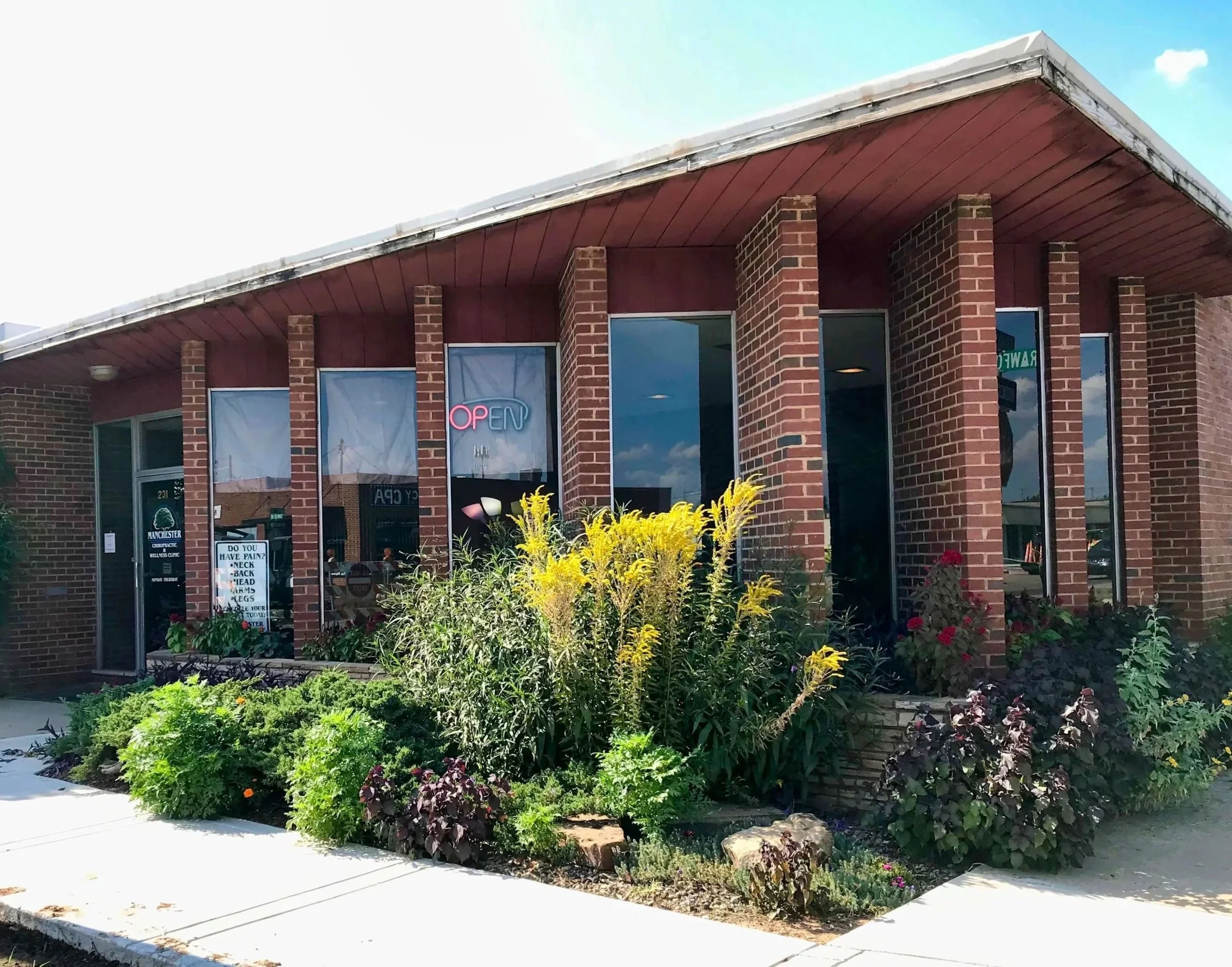 front of Manchester Chiropractic