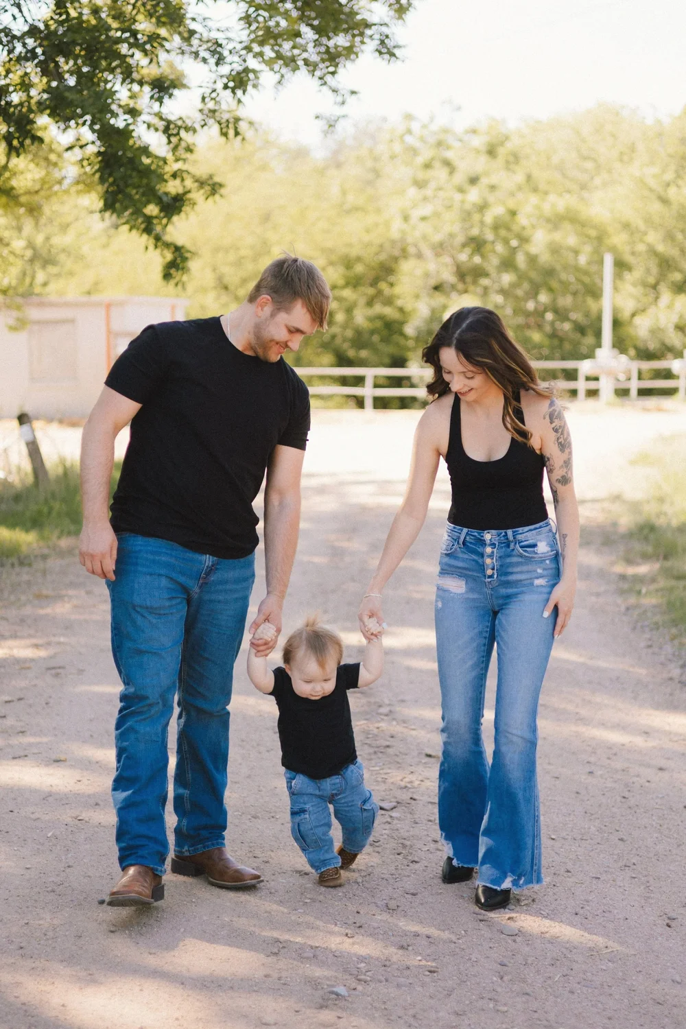 A family standard session moment