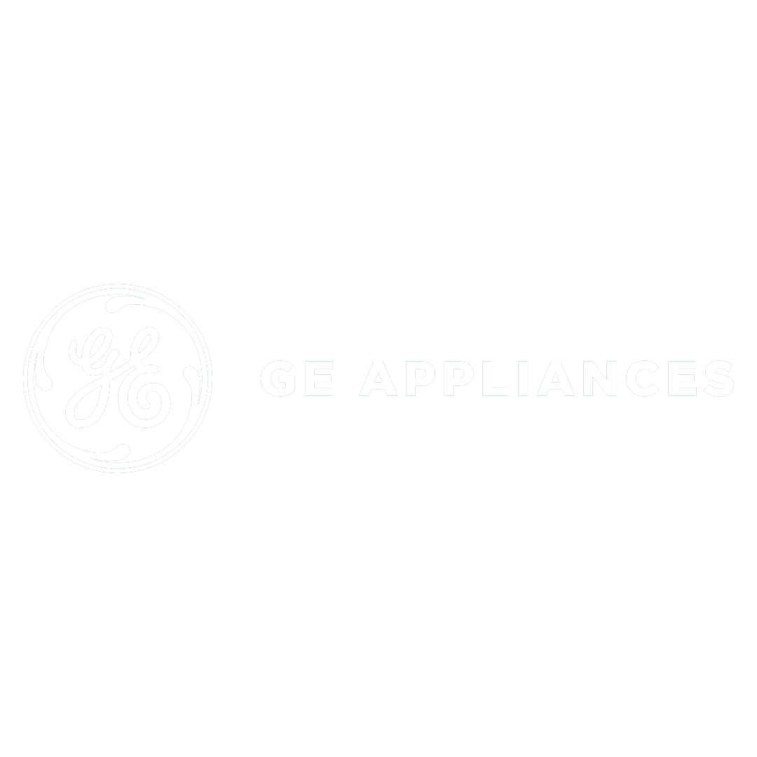 GE Appliances logo with "GE" in a circle and text "GE Appliances."