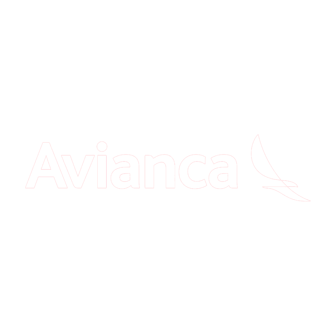 Avianca logo with abstract wing design