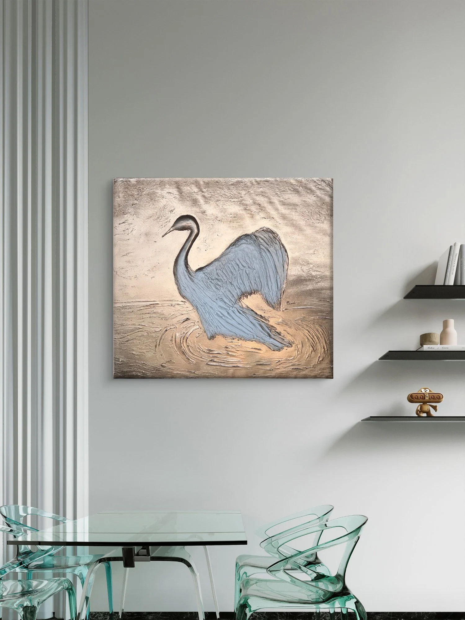 Vizualizace obraz 80x70cm Denisa Blaho
