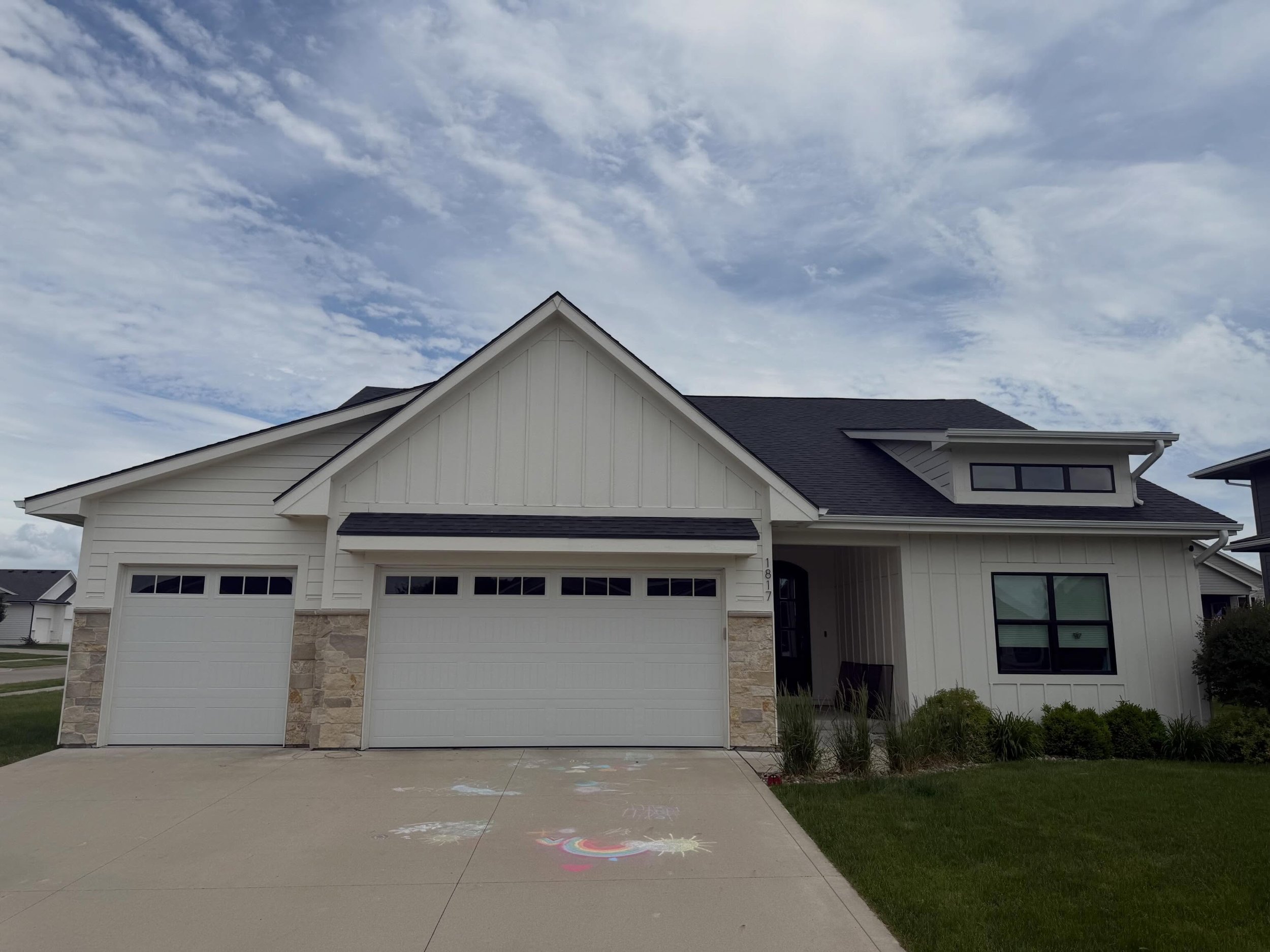 House #2 for the day in Ankeny, Iowa.

This project included a full exterior window cleaning, screen cleaning, and power washing of three window well covers to bring back a fresh, clean appearance around the home.

It&rsquo;s amazing what a differenc