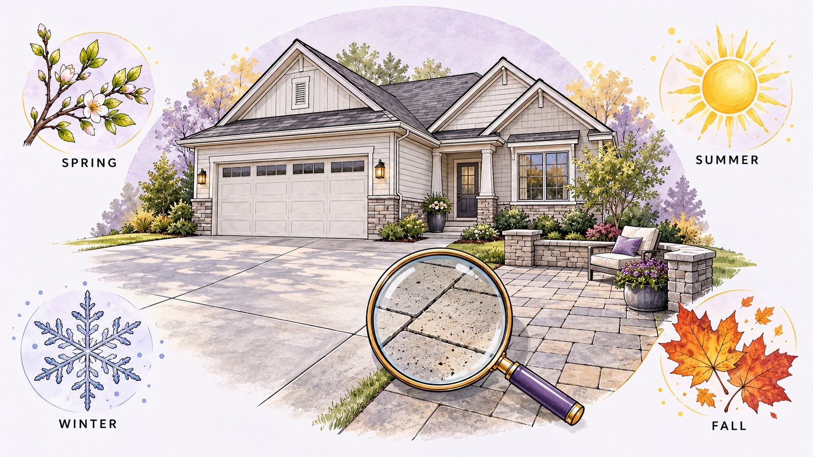 How Often Should You Clean Your Driveway and Patio in Iowa?