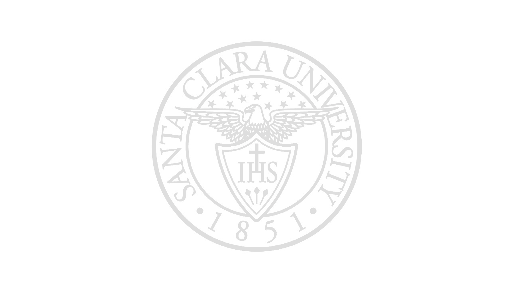 Seal of the National Charities Union from 1851 featuring an eagle, shield with a cross and the letters IHS, surrounded by the text 'NATIONAL CHARITIES UNION 1851'.