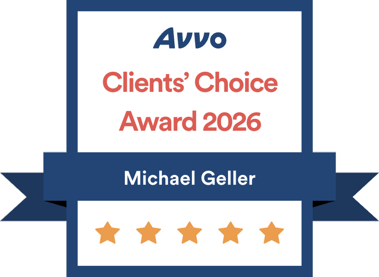 Avvo Clients' Choice Award 2026