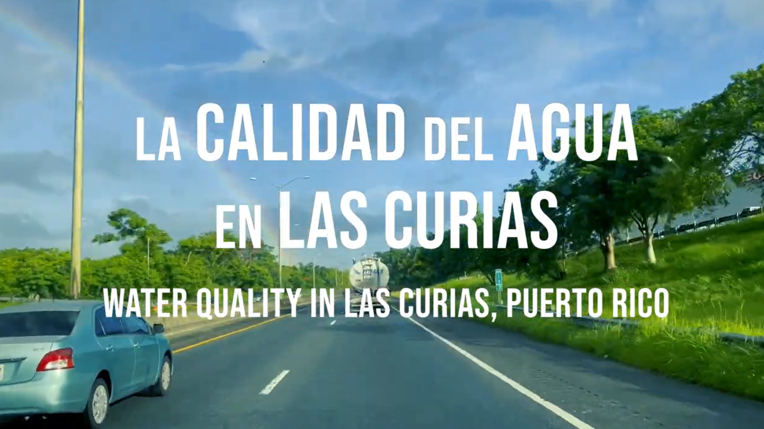 La Calidad del Agua en Las Curias (Water Quality in Las Curias, Puerto Rico)