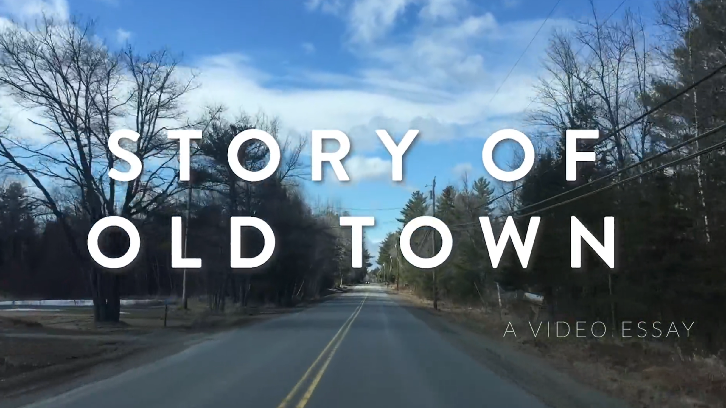 Story of Old Town: A Video Essay on Community Identity