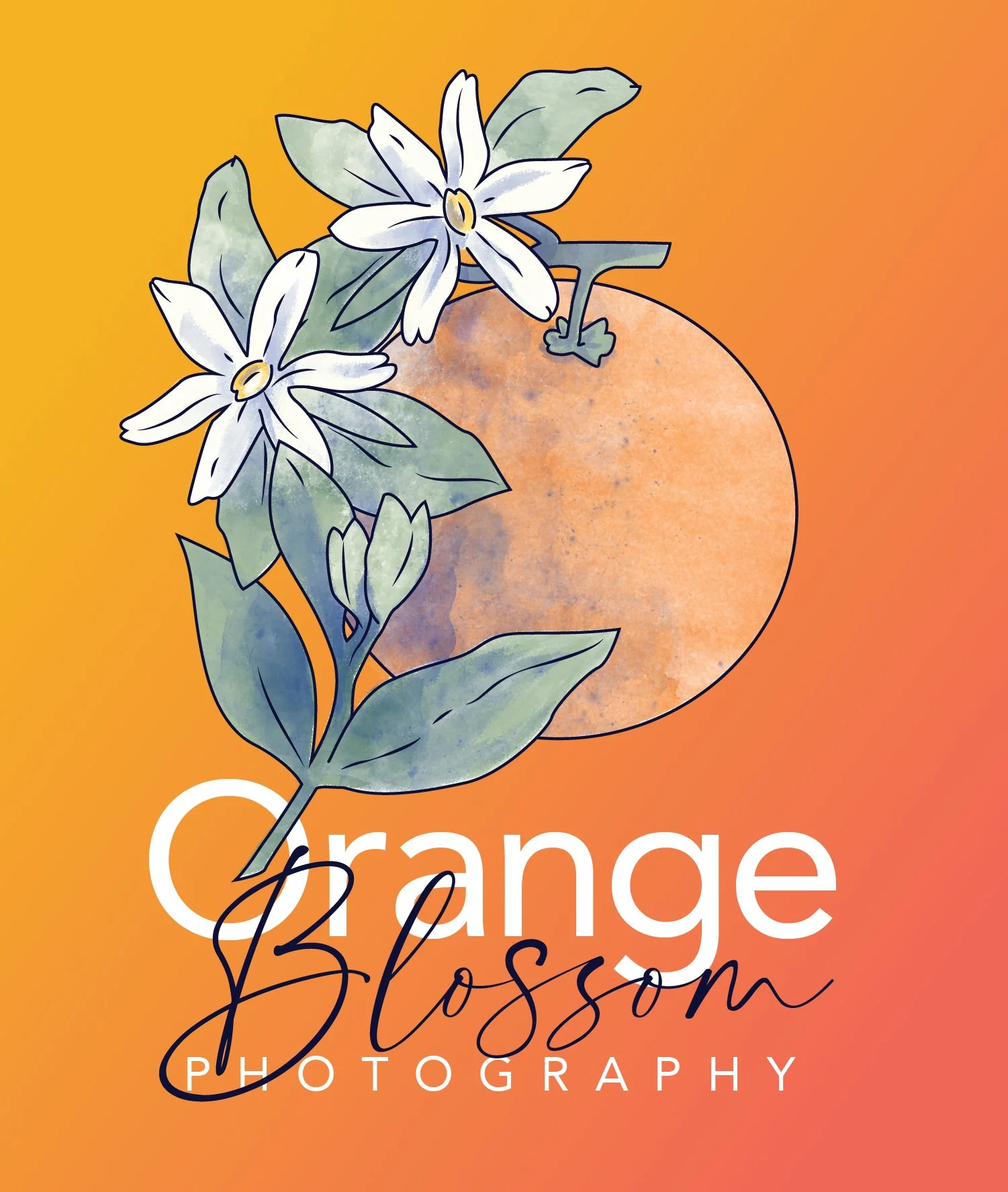 Orange Blossom Photography