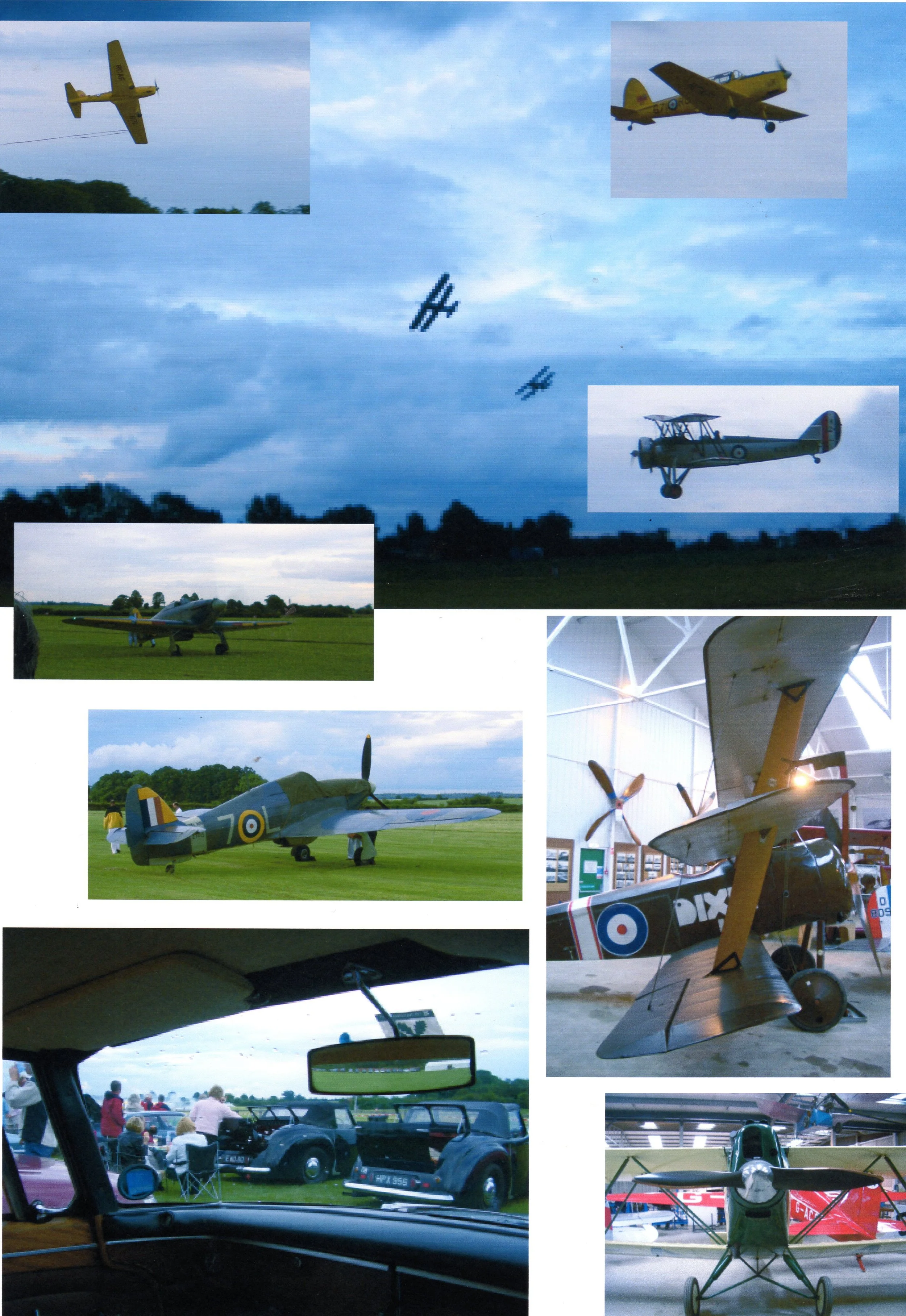Air display at the Shuttleworth Collection