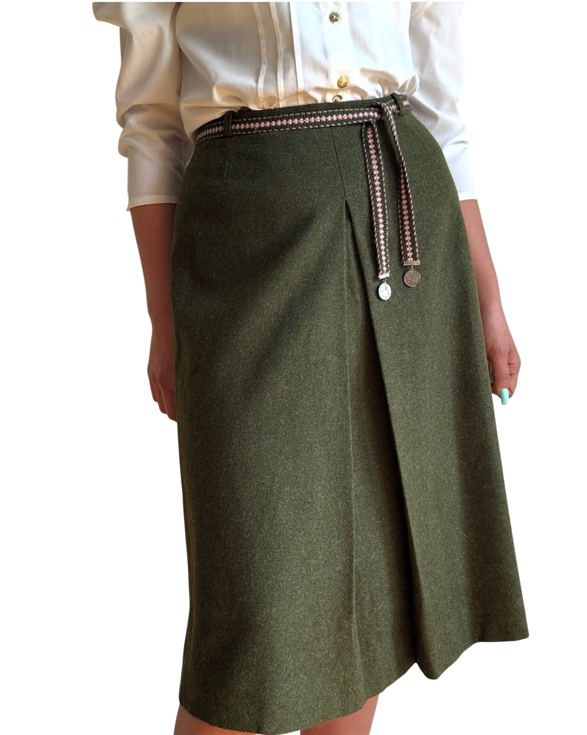 Wool Tyrol skirt