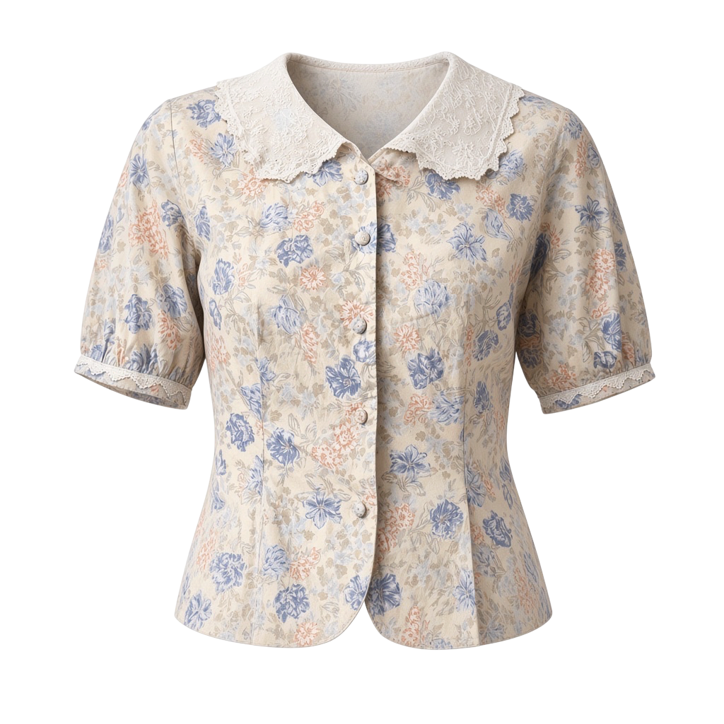 Laura Ashley Floral Blouse