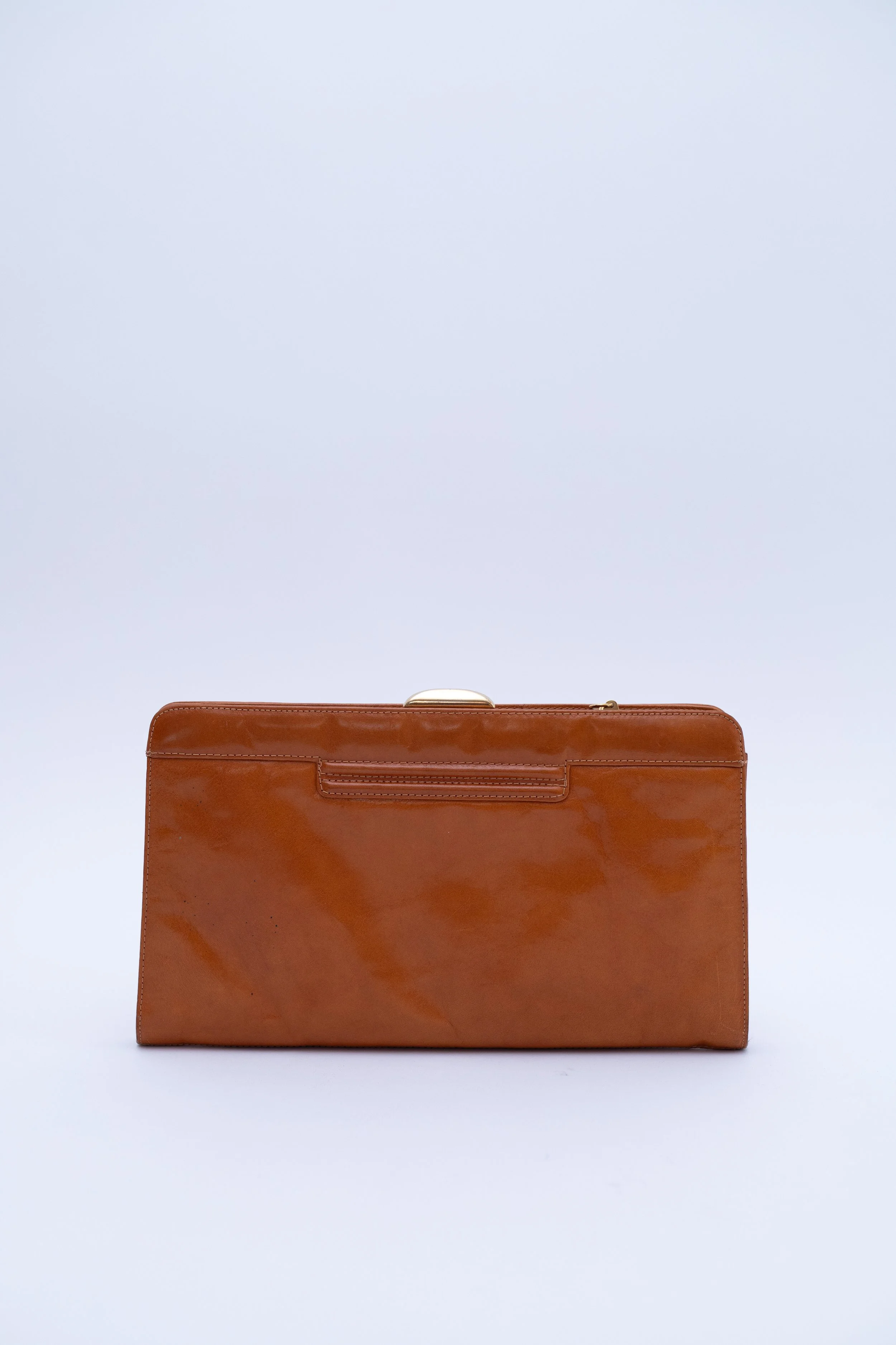 Vintage Brown Leather Bag