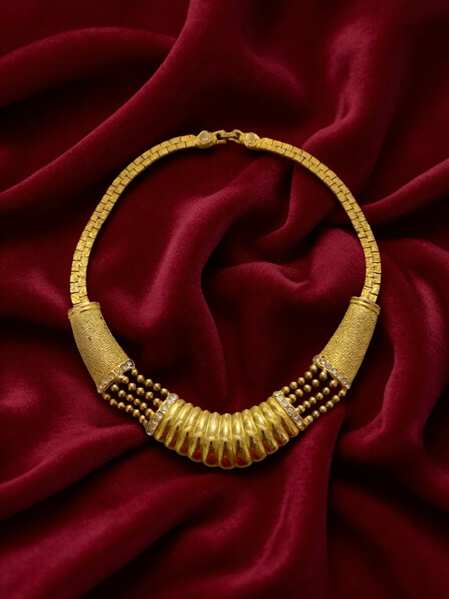 Gold 80'S Elegance Necklace