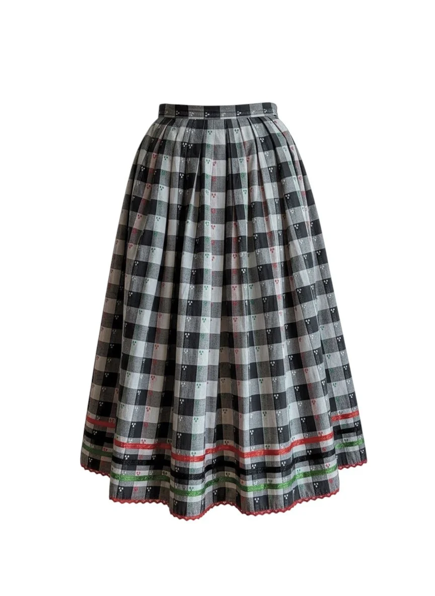 Folk Skirt 100% Wool