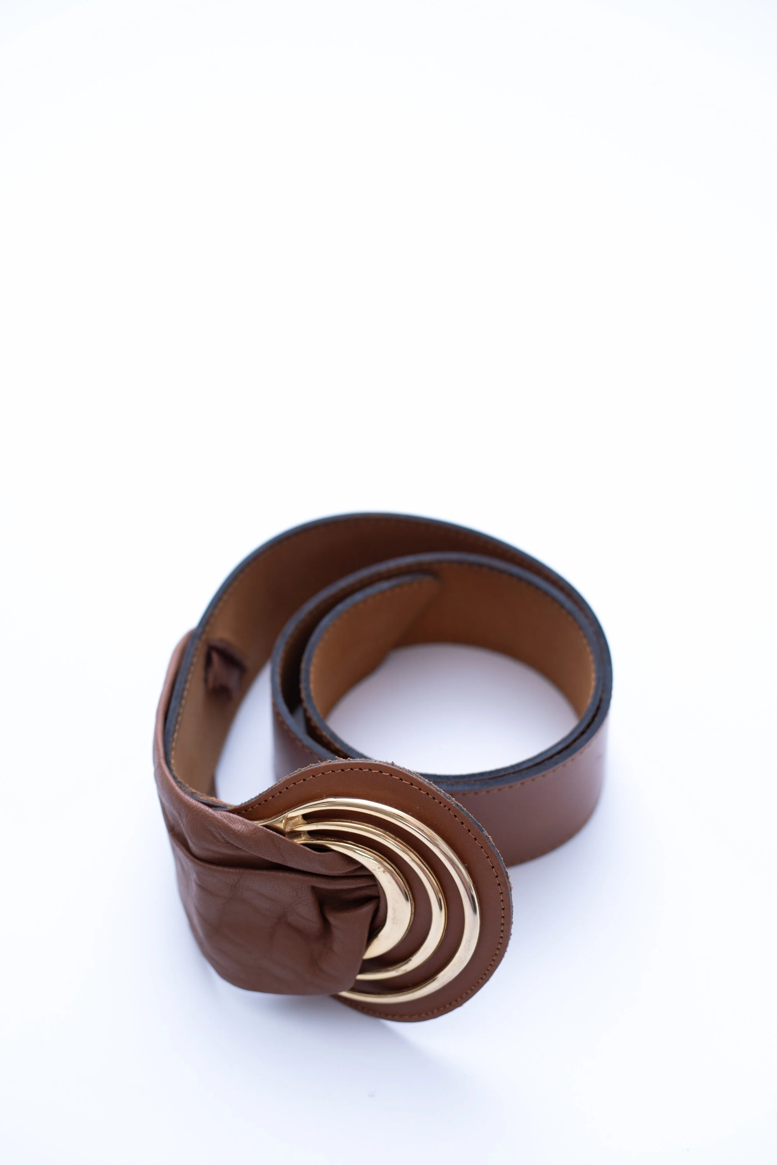 Vintage Brown 80's Belt