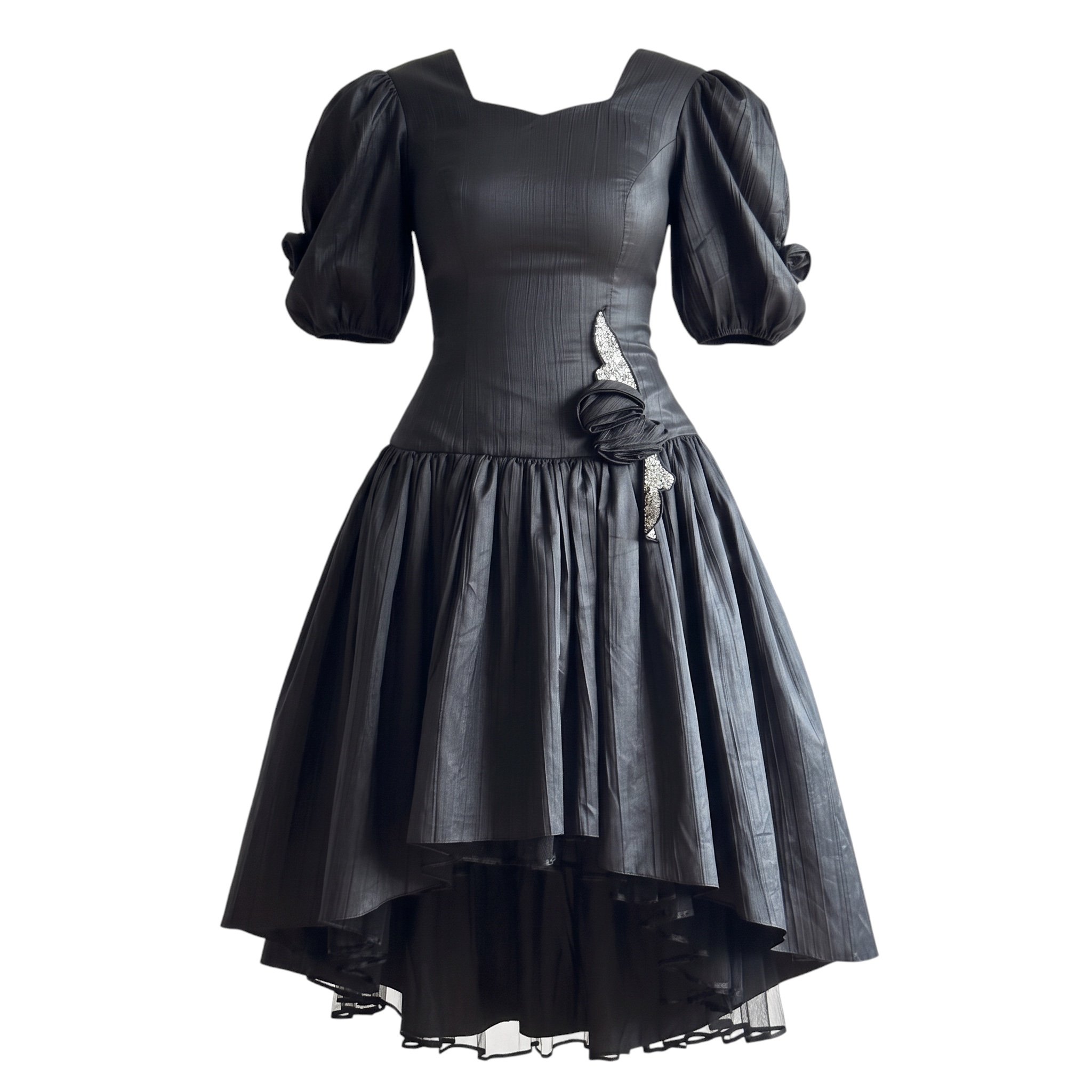 1980s Prom Cocktail Dress