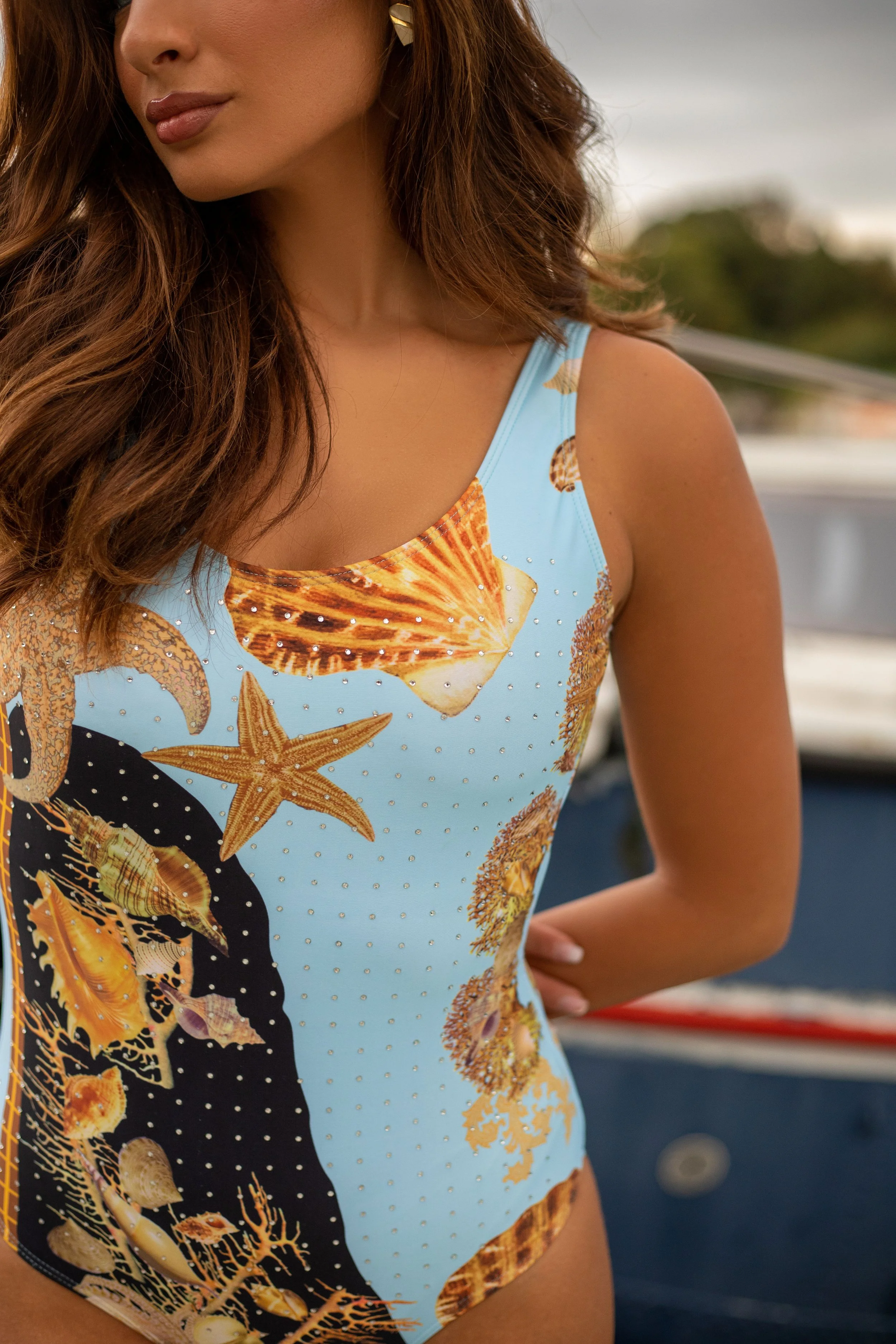 VERSACE Vintage One-Piece Swimsuit