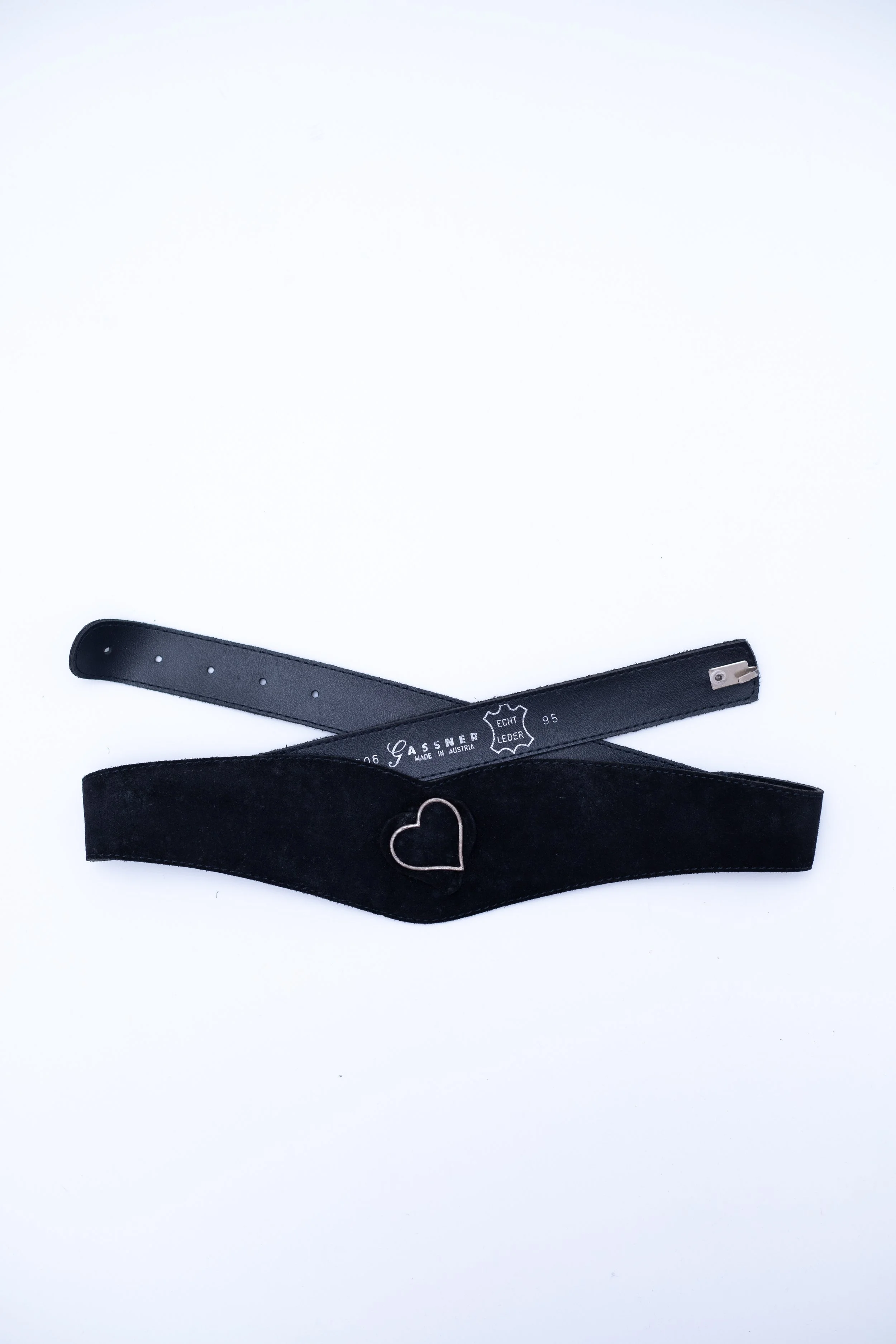 Gassner Folk Leather Belt