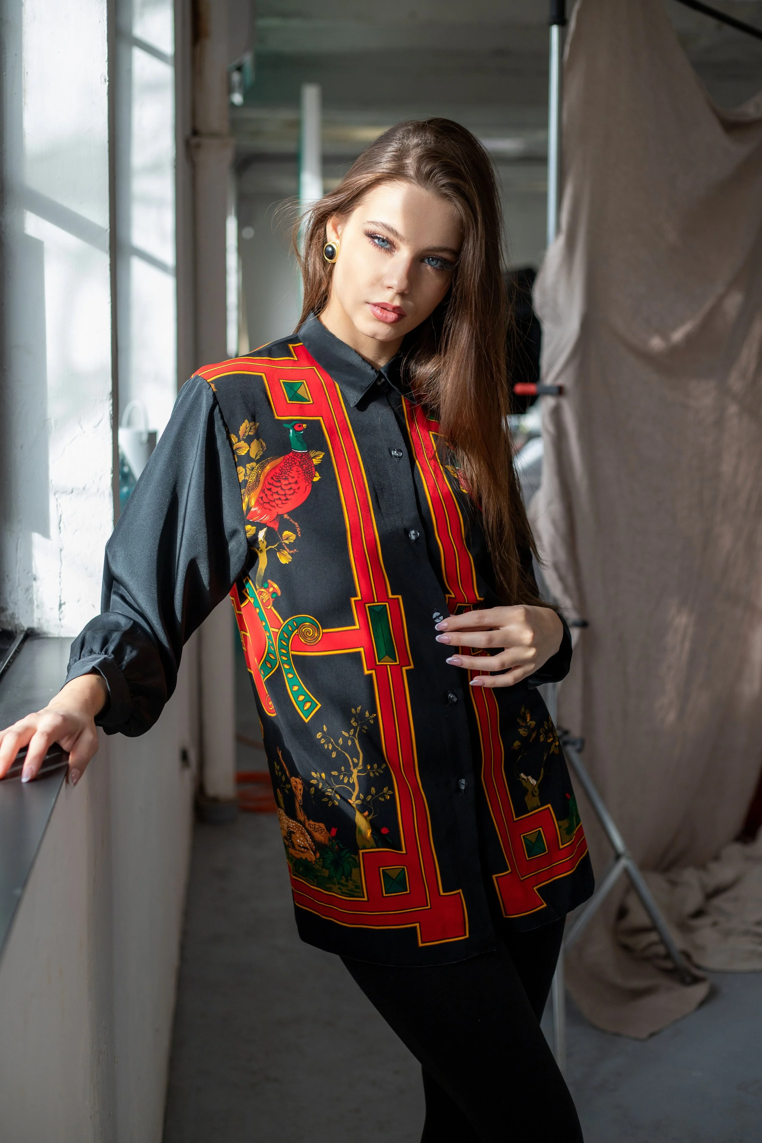 1990s Winter Long Sleeve Shirt