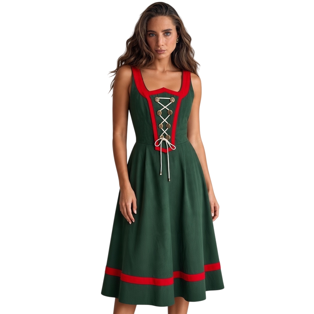 Vintage winterland dirndl .png