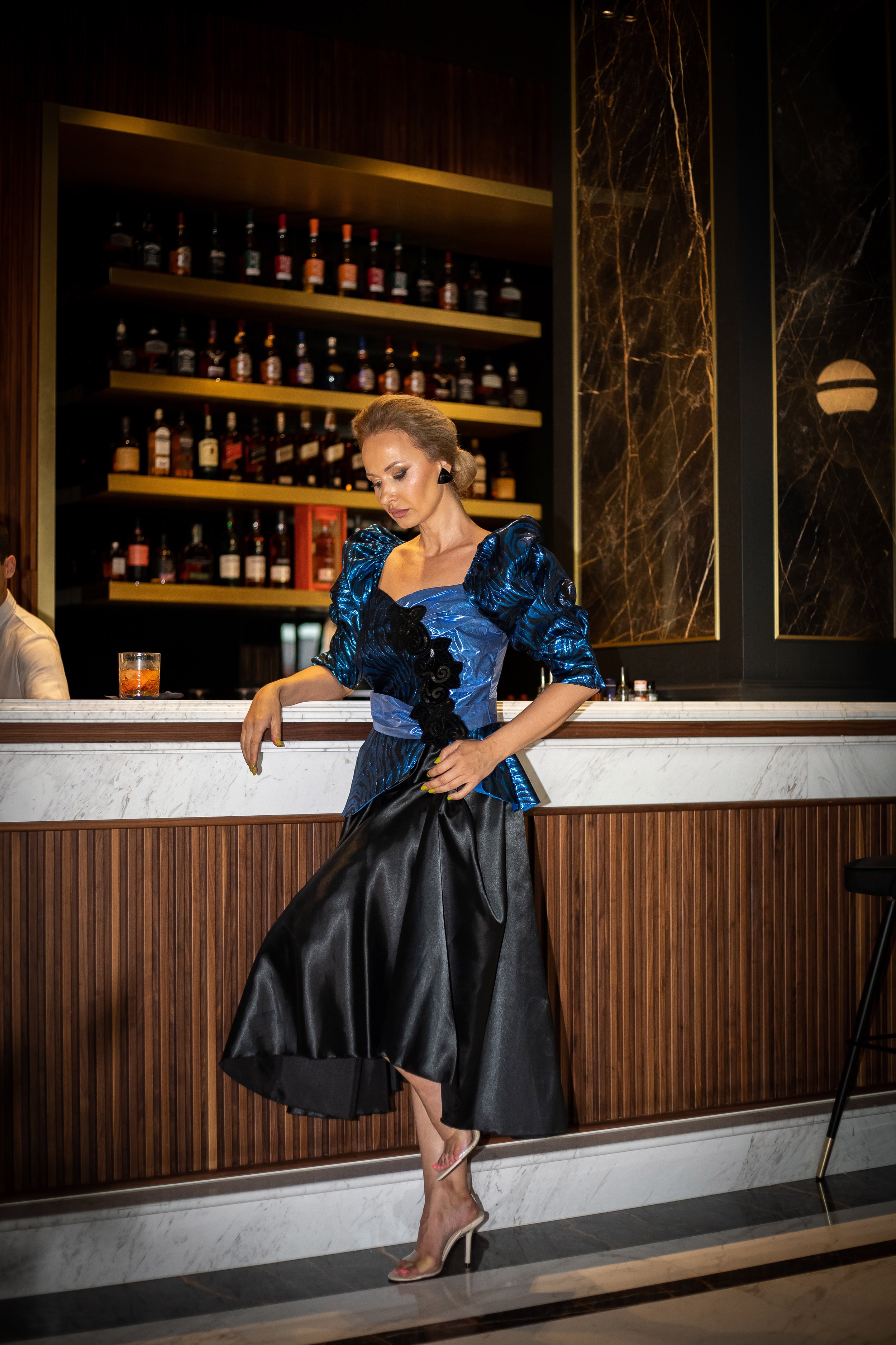 Vintage 1980s Elegance Cocktail Dress