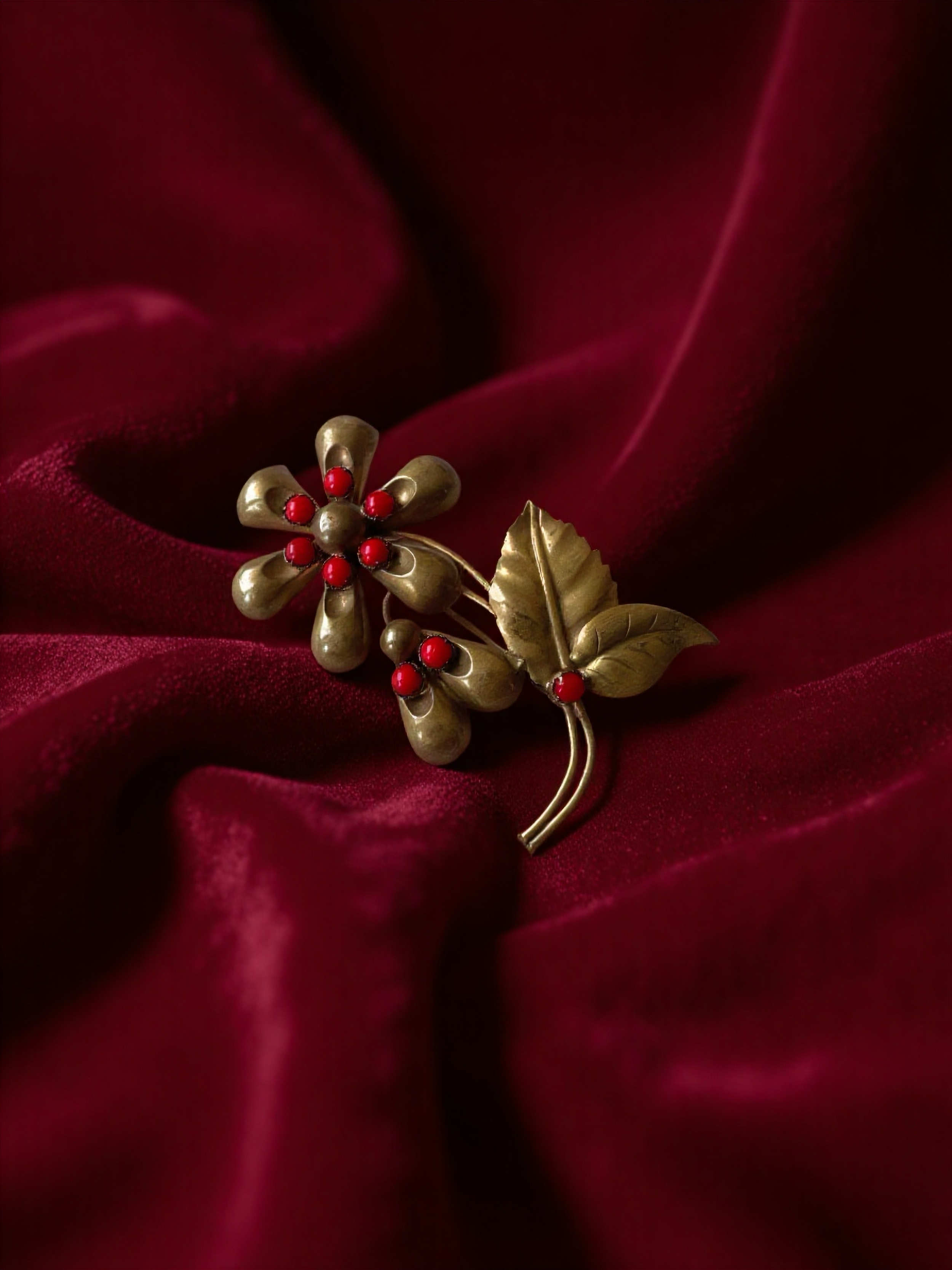 Vintage Flower Pin Brooch
