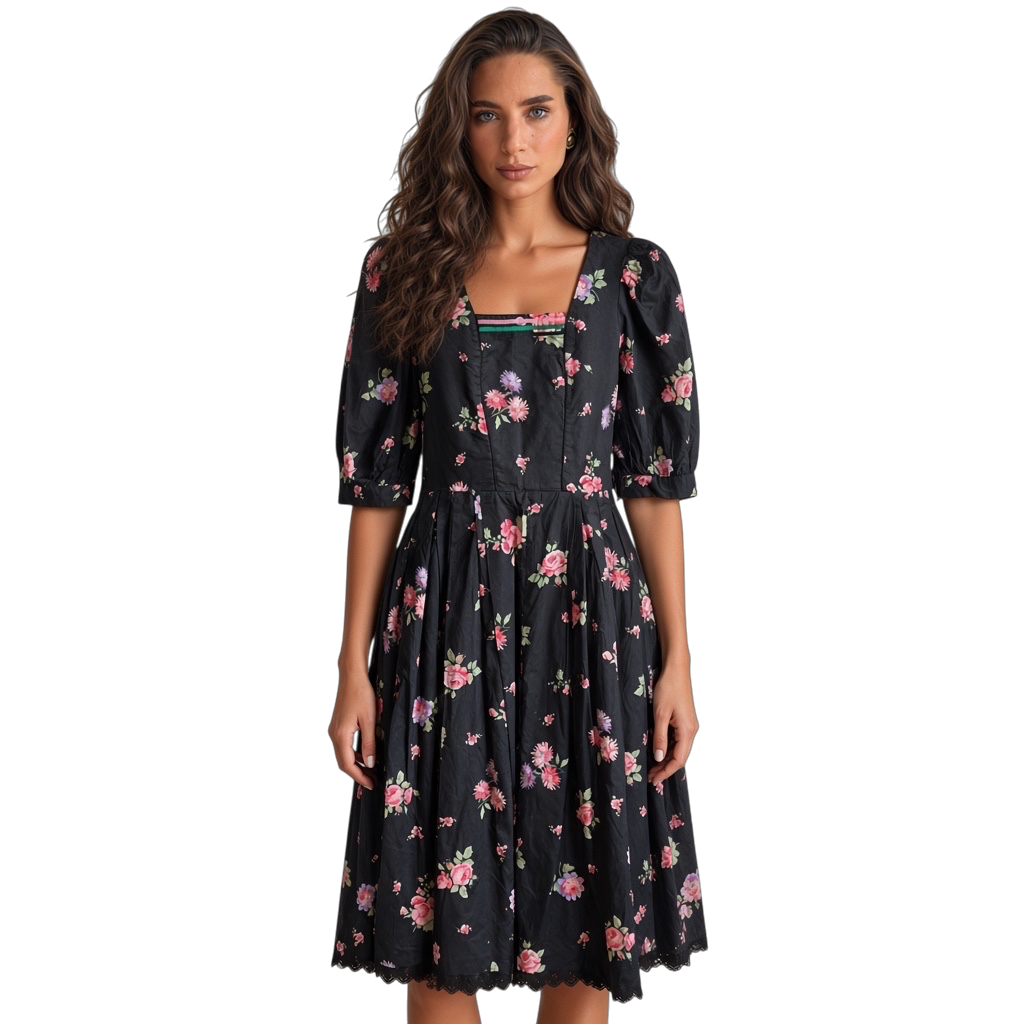 Rose Dirndl Dress