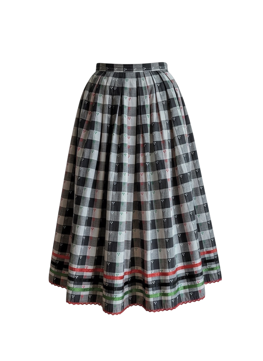 Folk Skirt 100% Wool