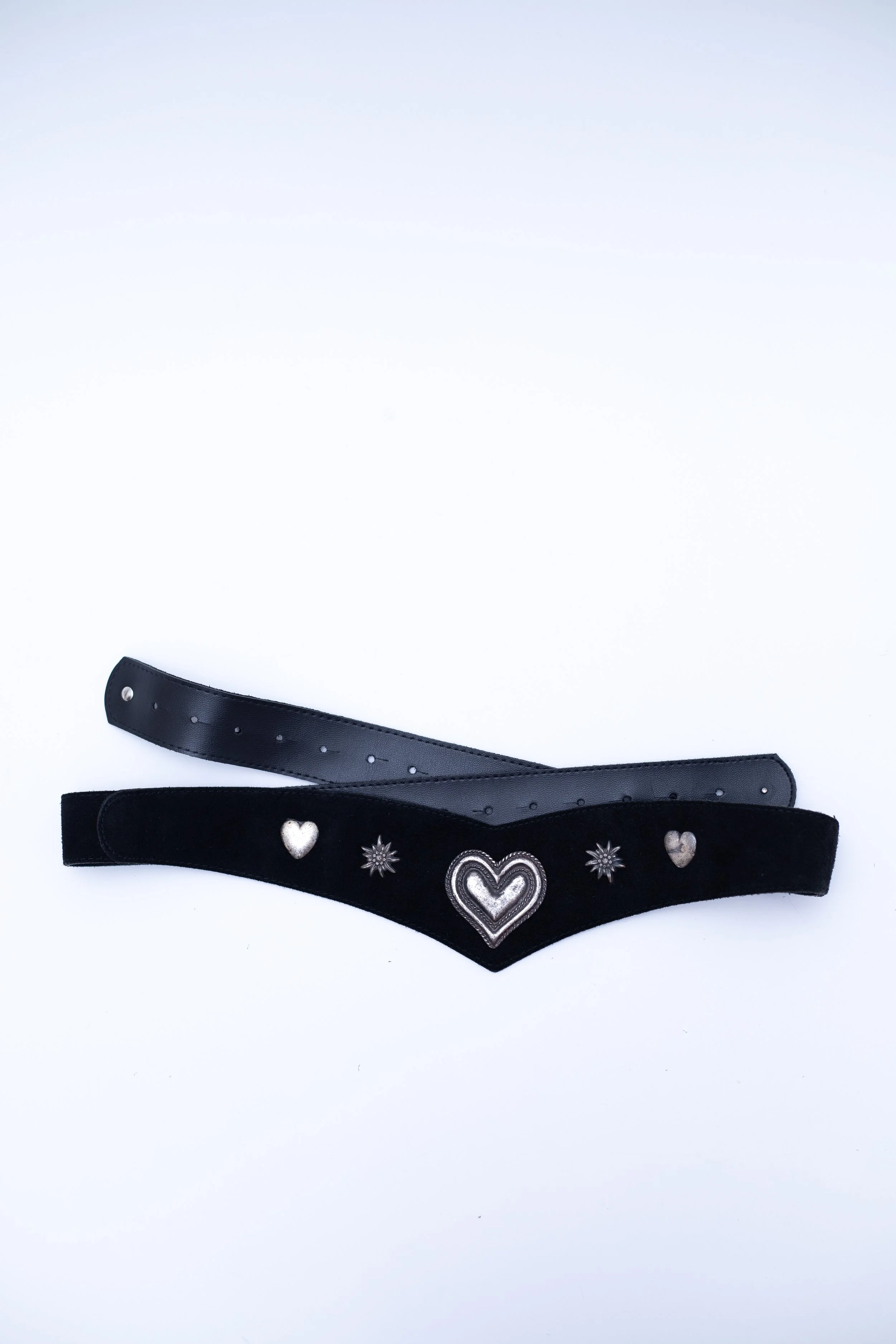 Folk Suede Leather Belt