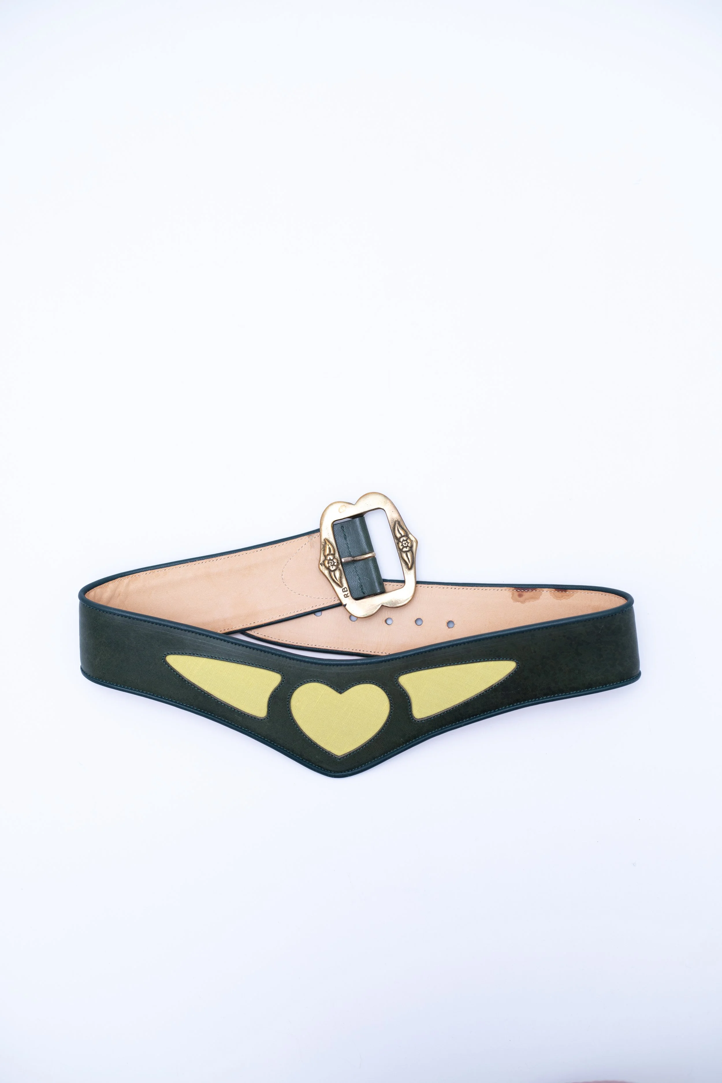 Ray Busa Folk Vintage Heart Belt