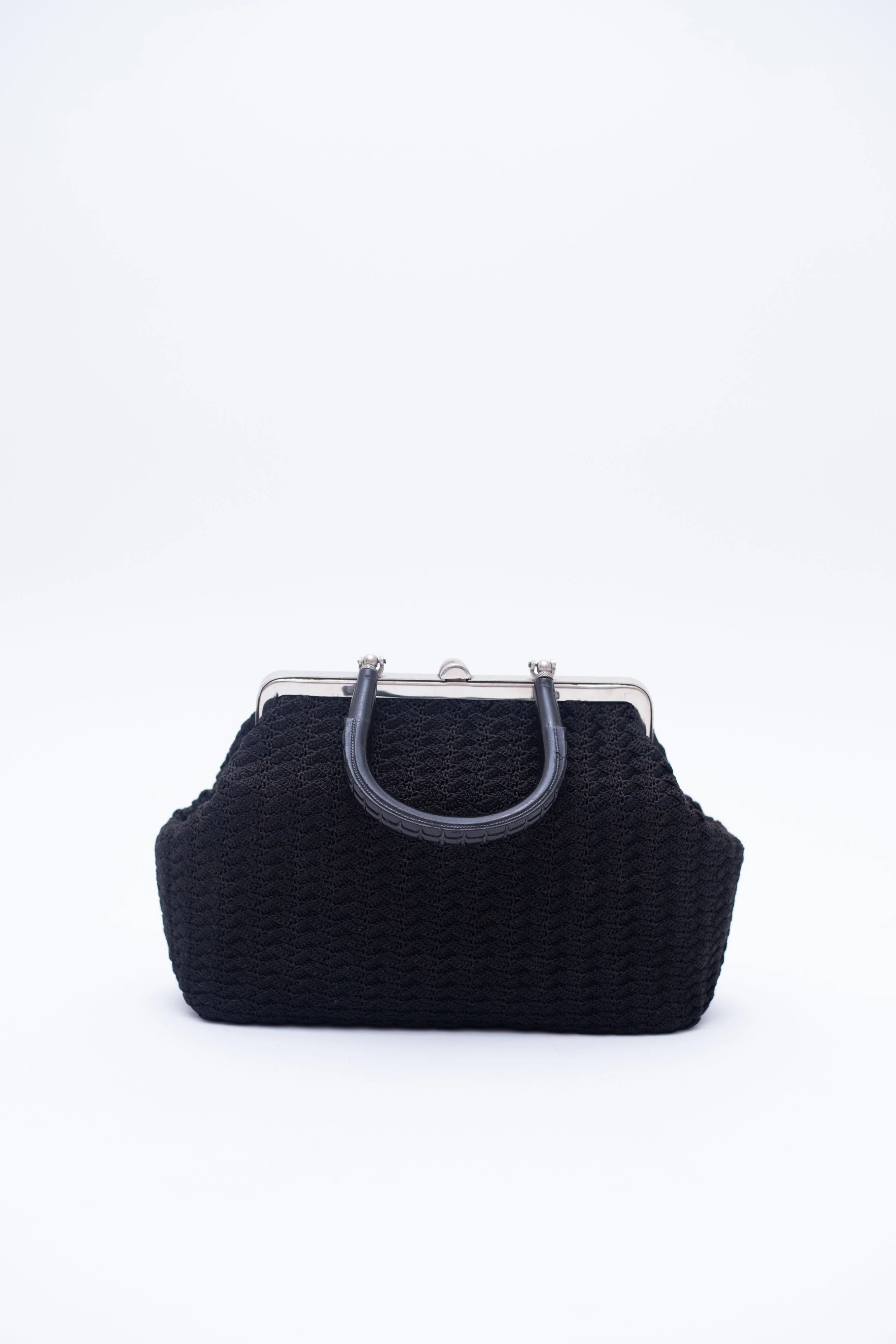 Elegance Raffia Bag with Bacelate Handle