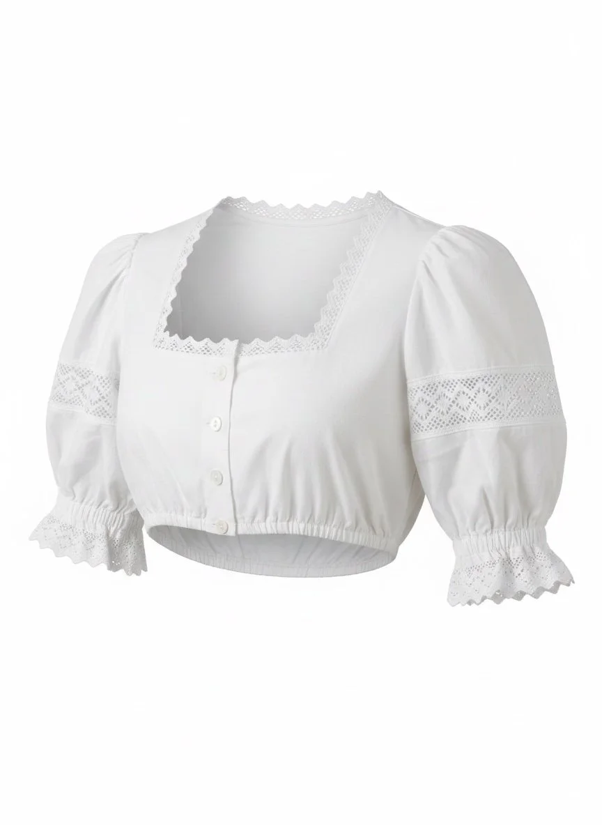 Cotton Crochet Crop Top