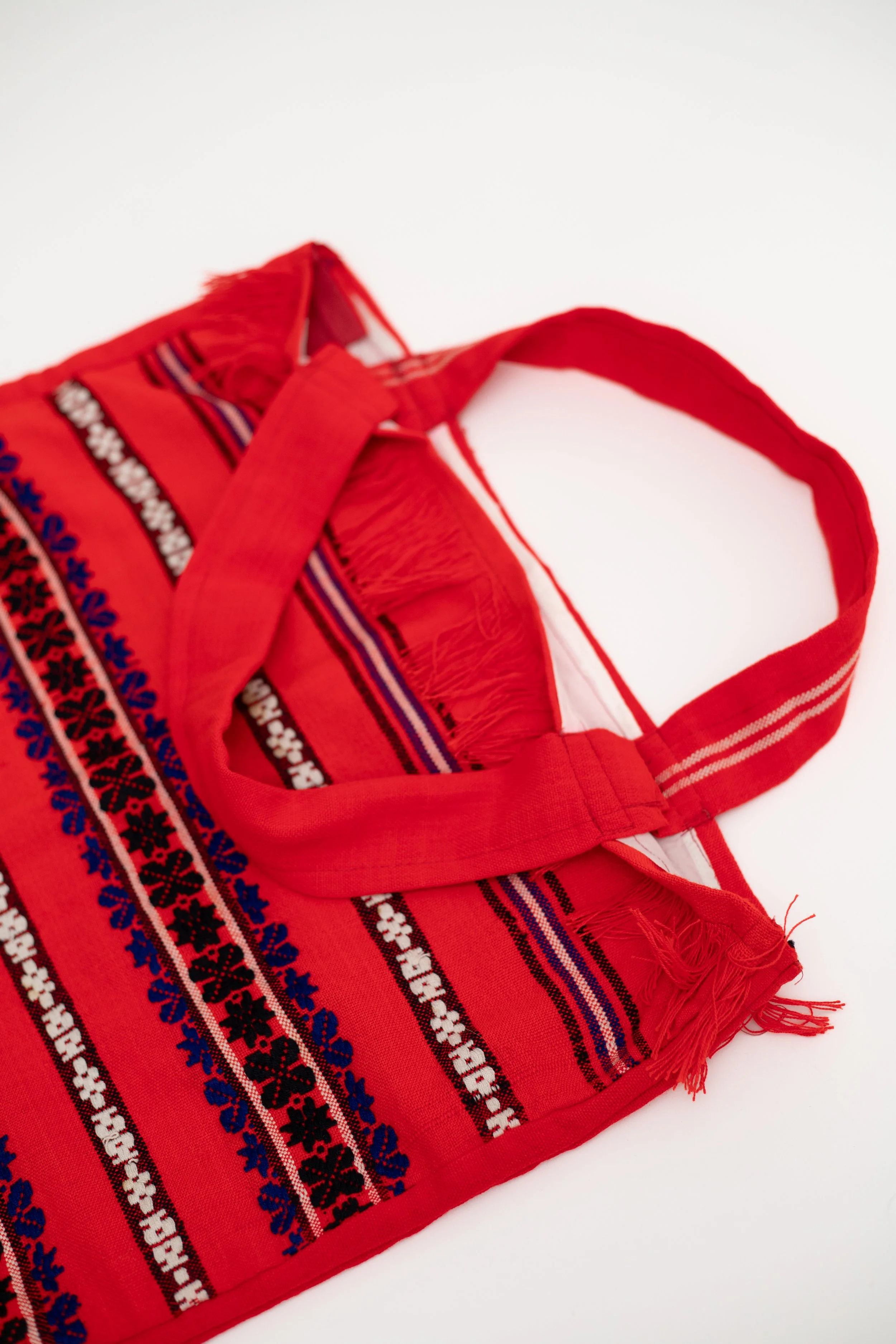 Vibrant Multicolor Fabric Tote Bag