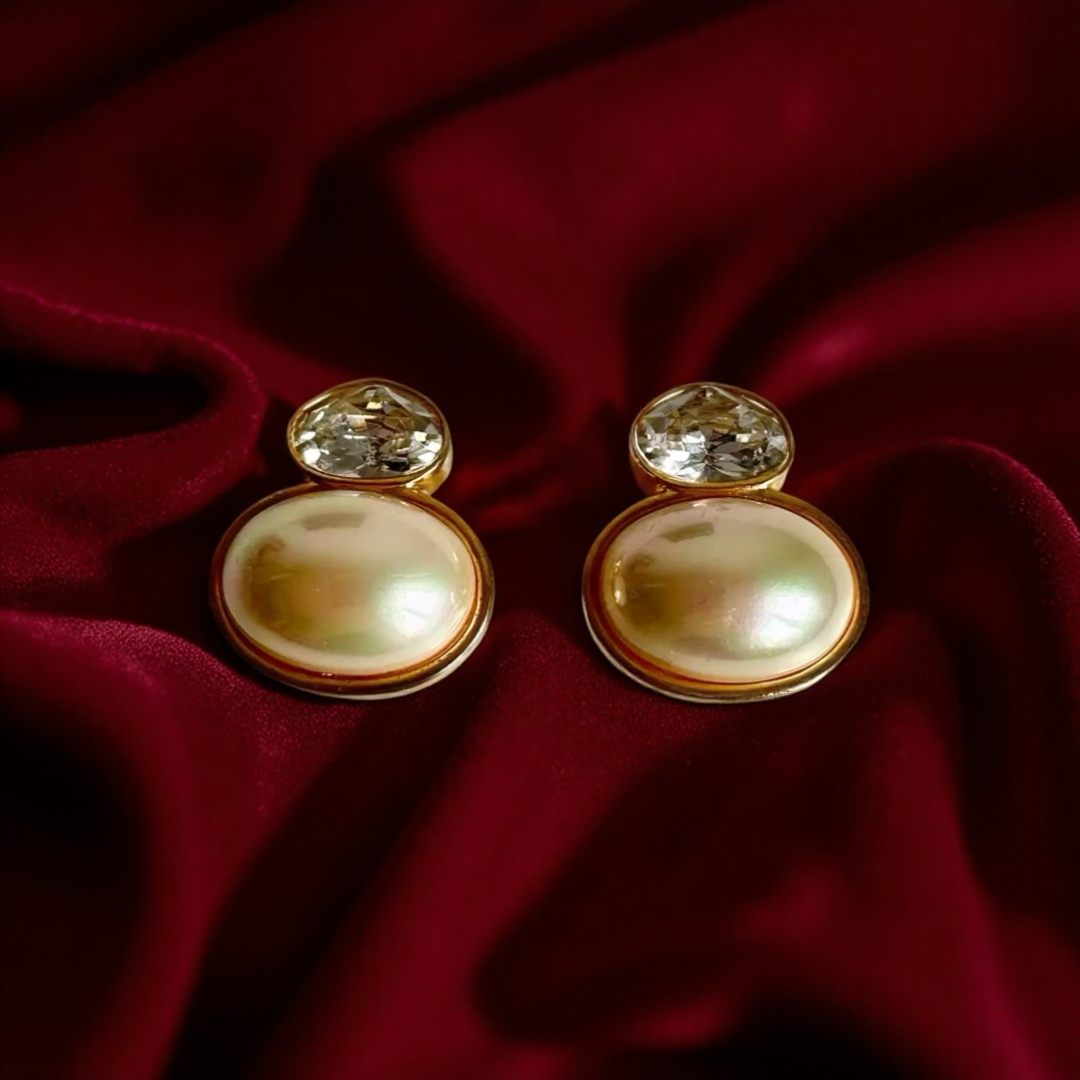 David Grou Clip-On Earrings