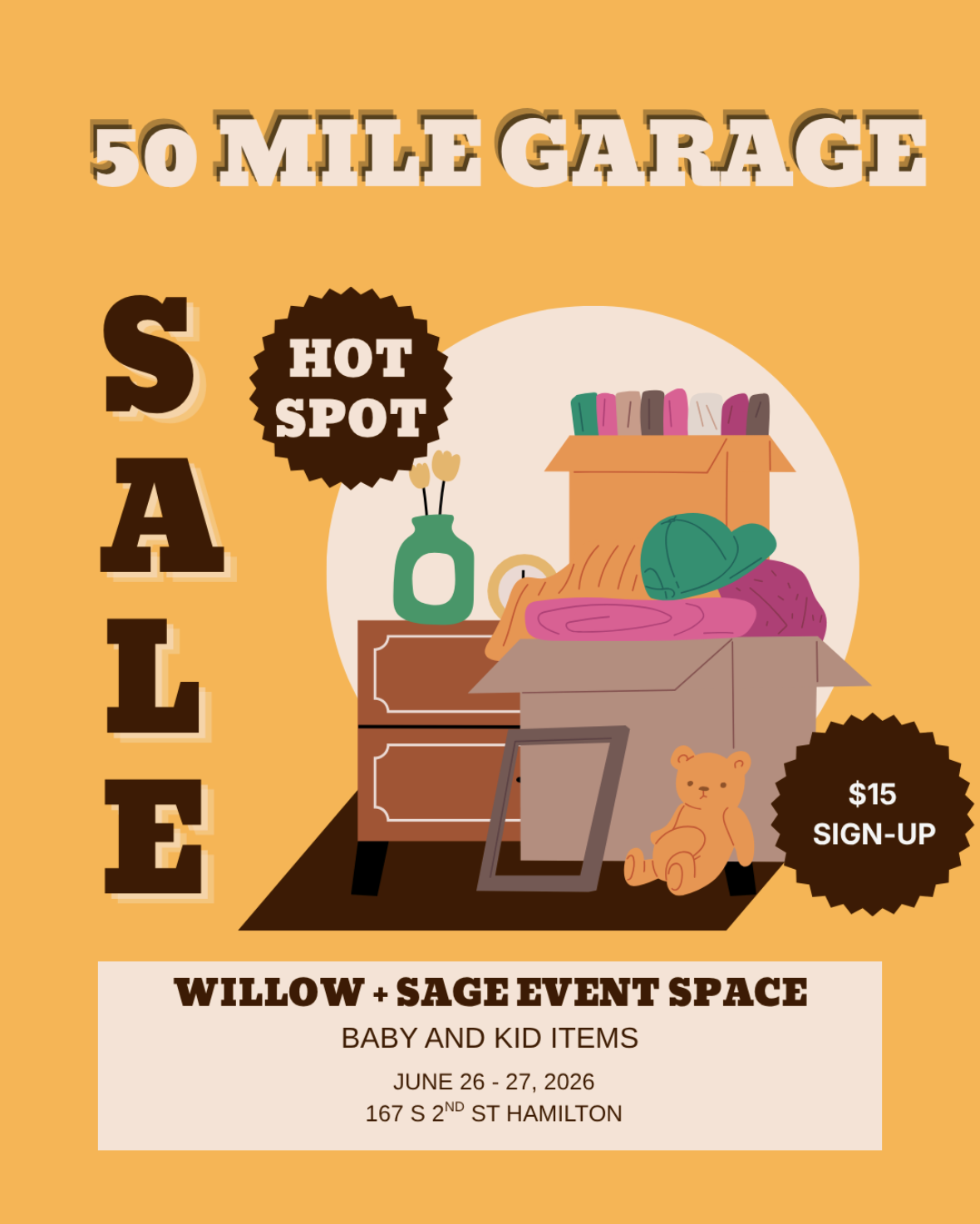 50 Mile Garage Sale