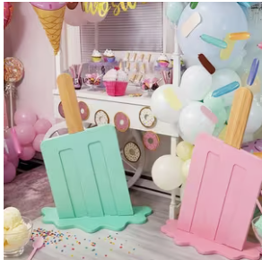 Ice Cream Bars Table Decor (2 pk)