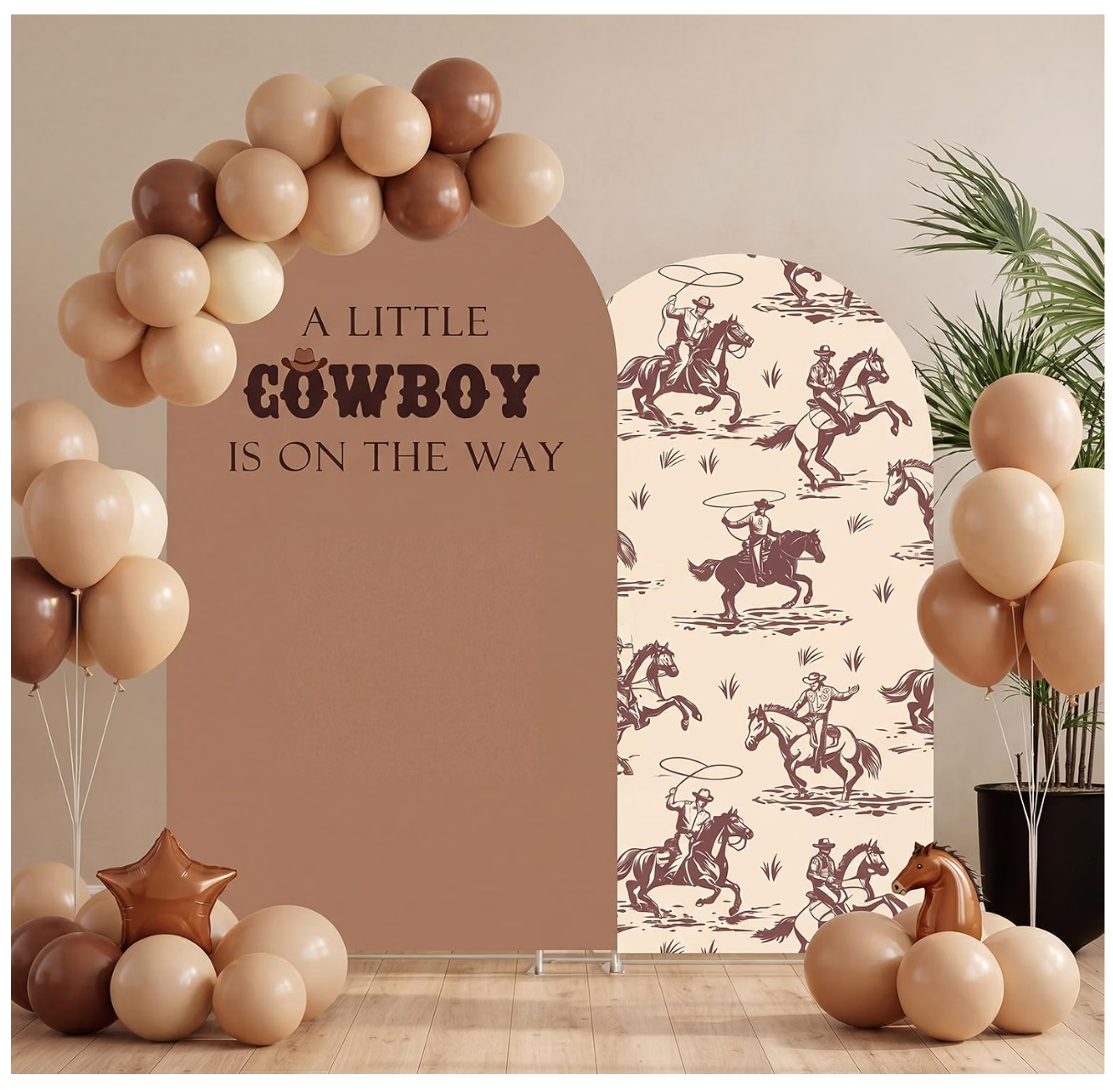 A Little Cowboy is On the Way Arch Covers