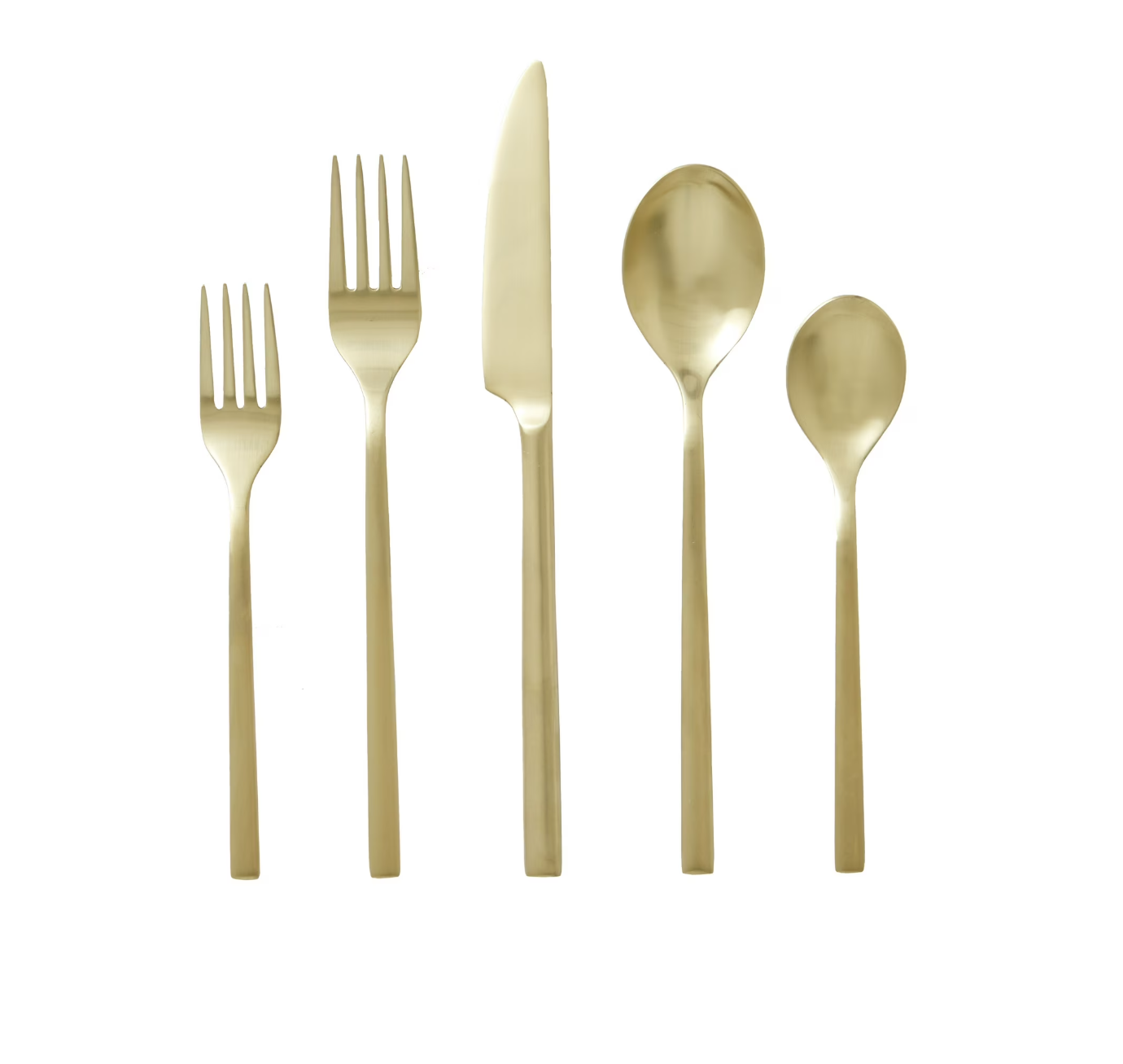 Gold Matte Flatware