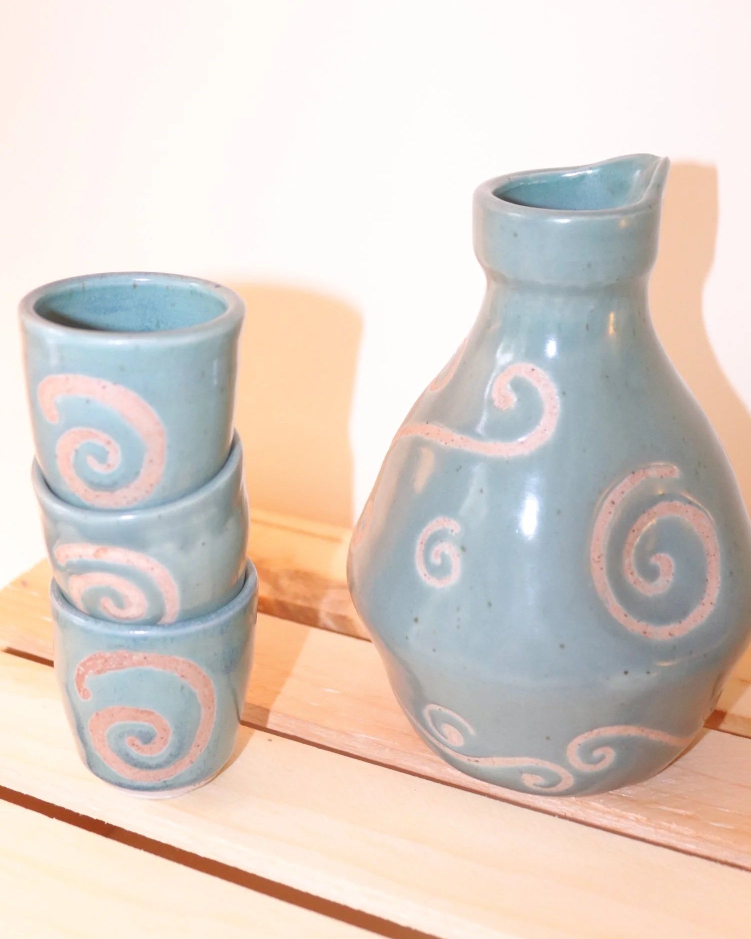 Spiral Saké Set