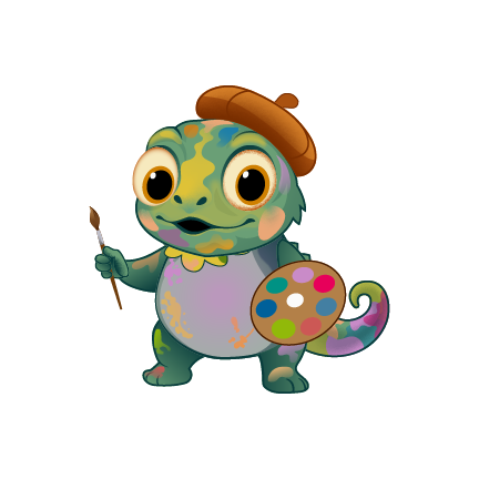 Leon the Chameleon Artist