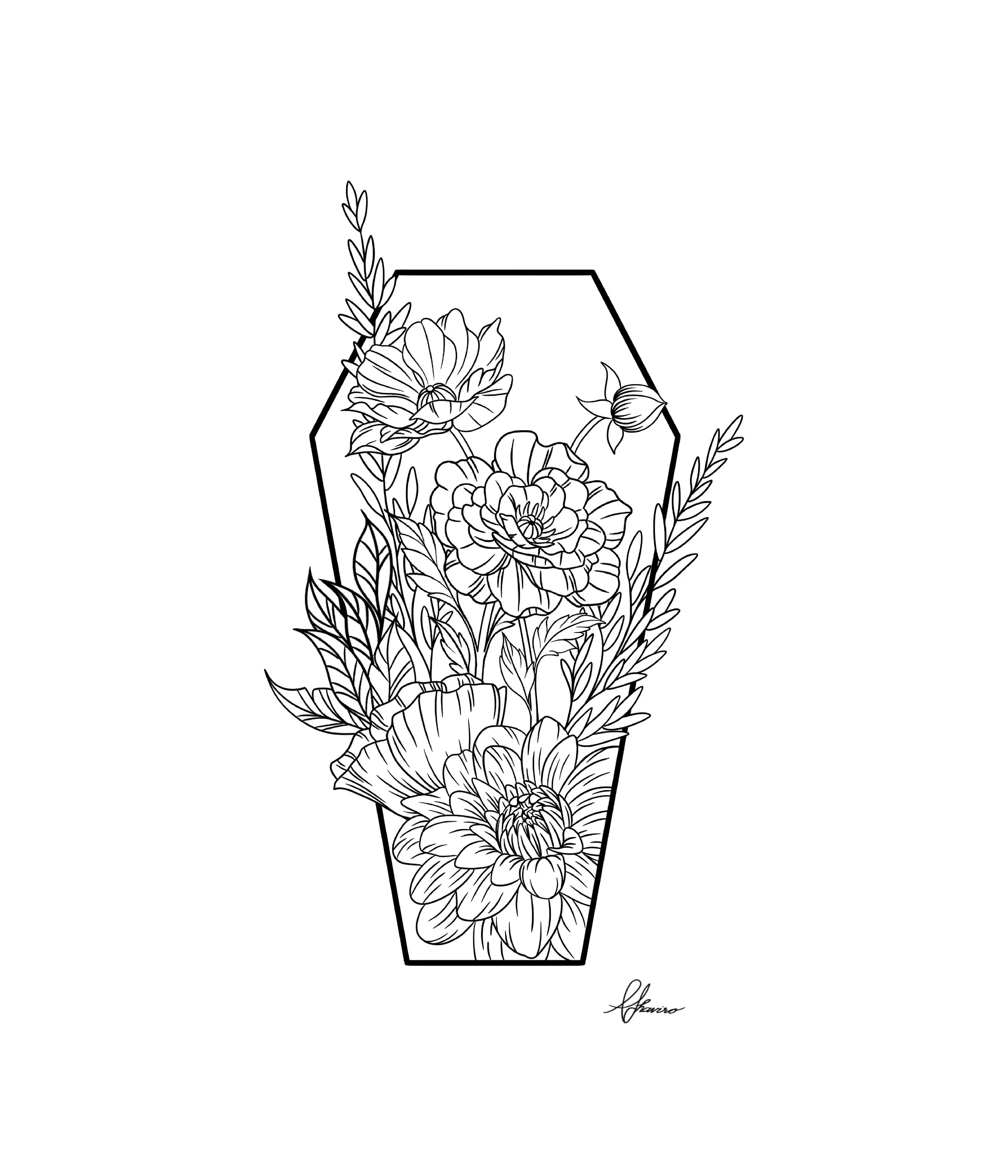 The Flowery Tomb Art Print