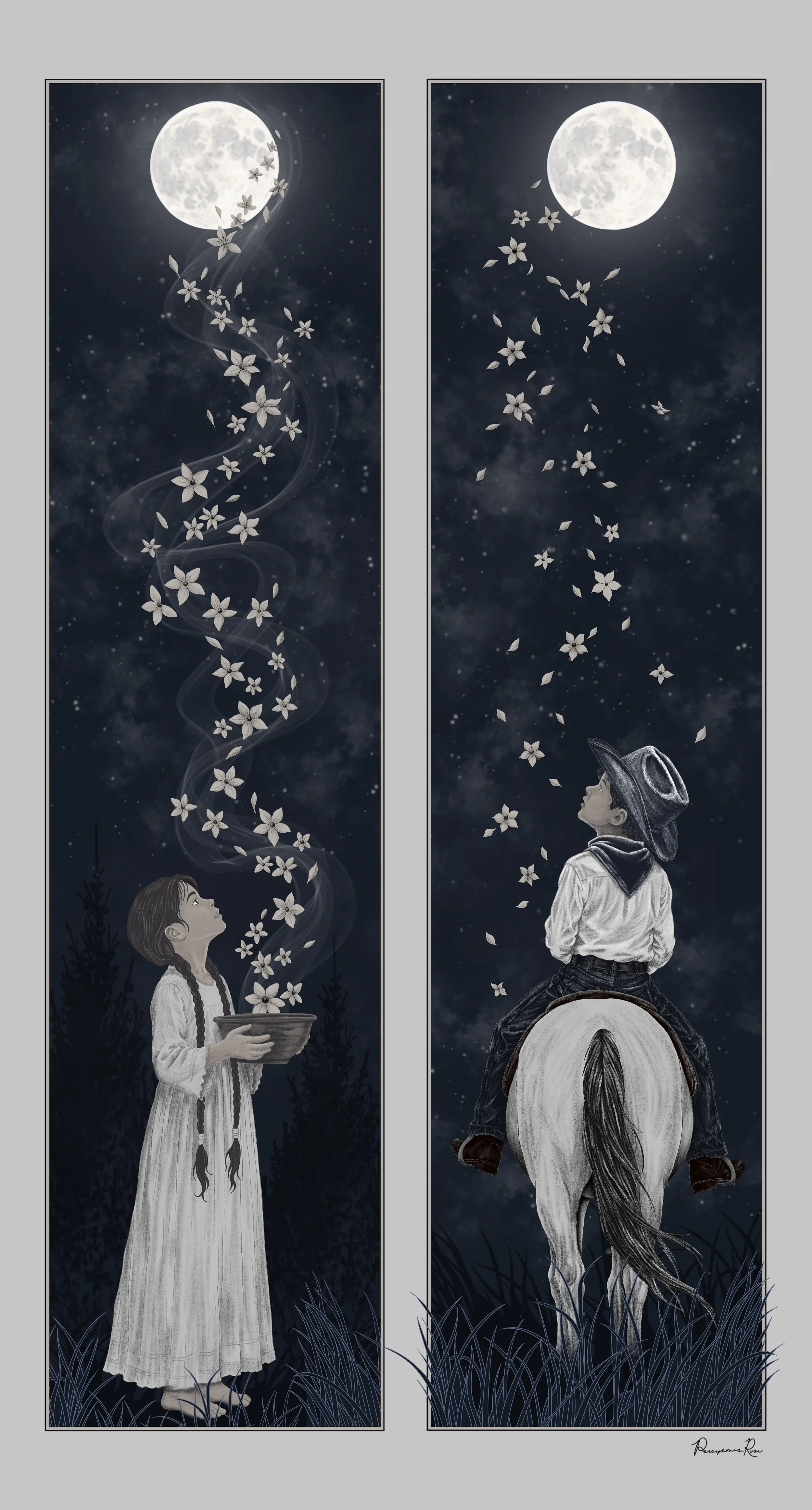 Sally's Spell Fine Art Print Set