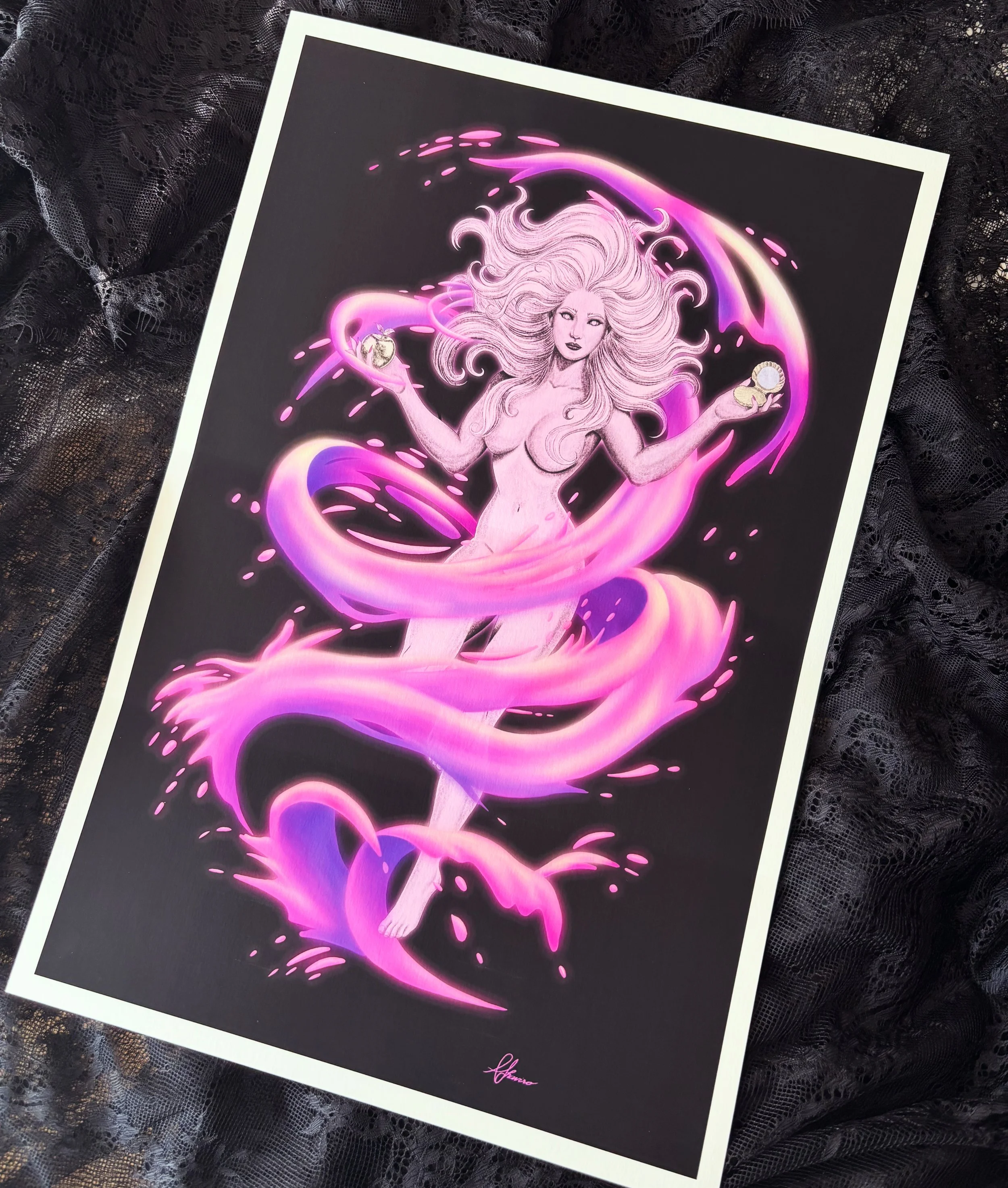 Aphrodite Goddess Art Print