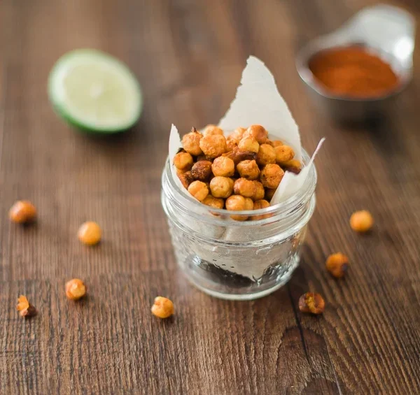 Recipe of the Month: Lime Sriracha Roasted Chickpeas