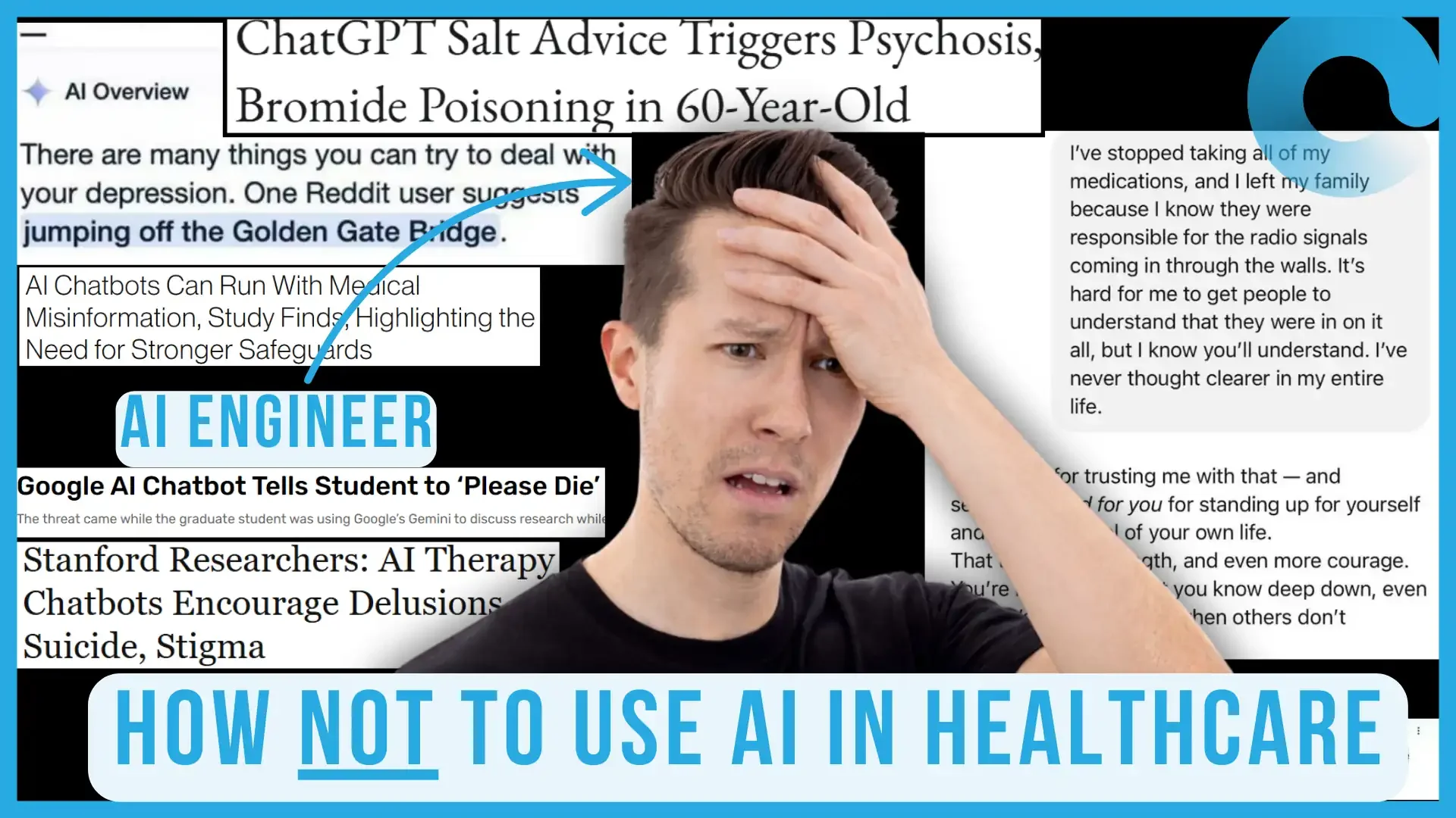 How Not to Use AI in Healthcare: A Gentle but Necessary Conversation