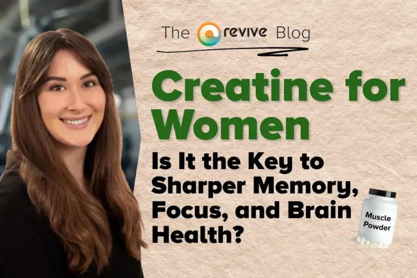 Creatine for Women: Is It The Key to Sharper Memory, Focus, and Brain Health?
