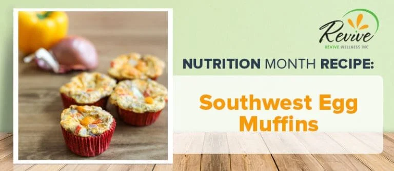 Nutrition Month Recipe: Southwest Egg Muffins
