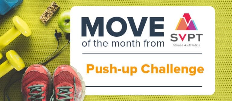 Move of the Month from SVPT Fitness: Push-up Challenge