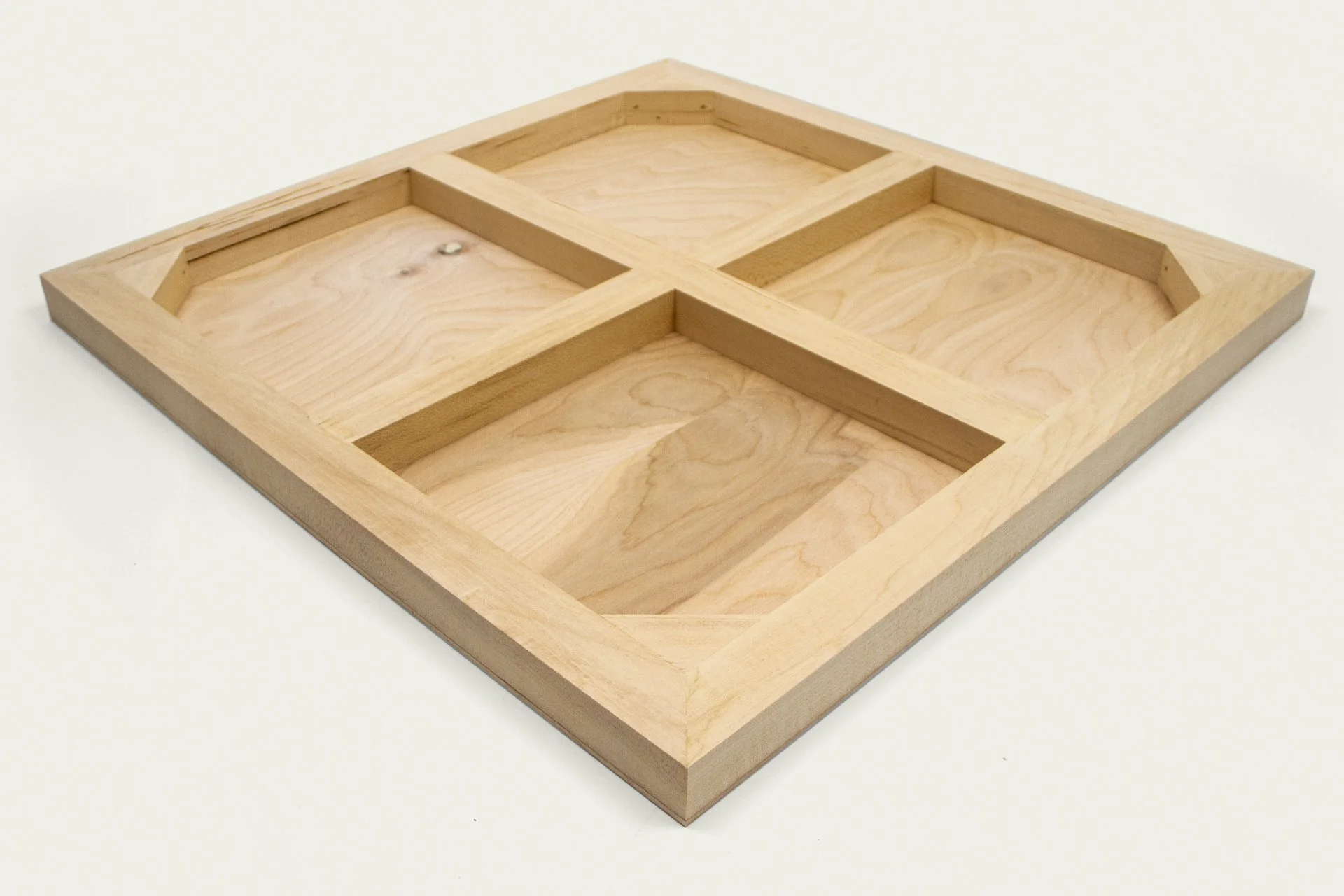 Single sided art panel made of furniture-grade American plywood cradled in Basswood.